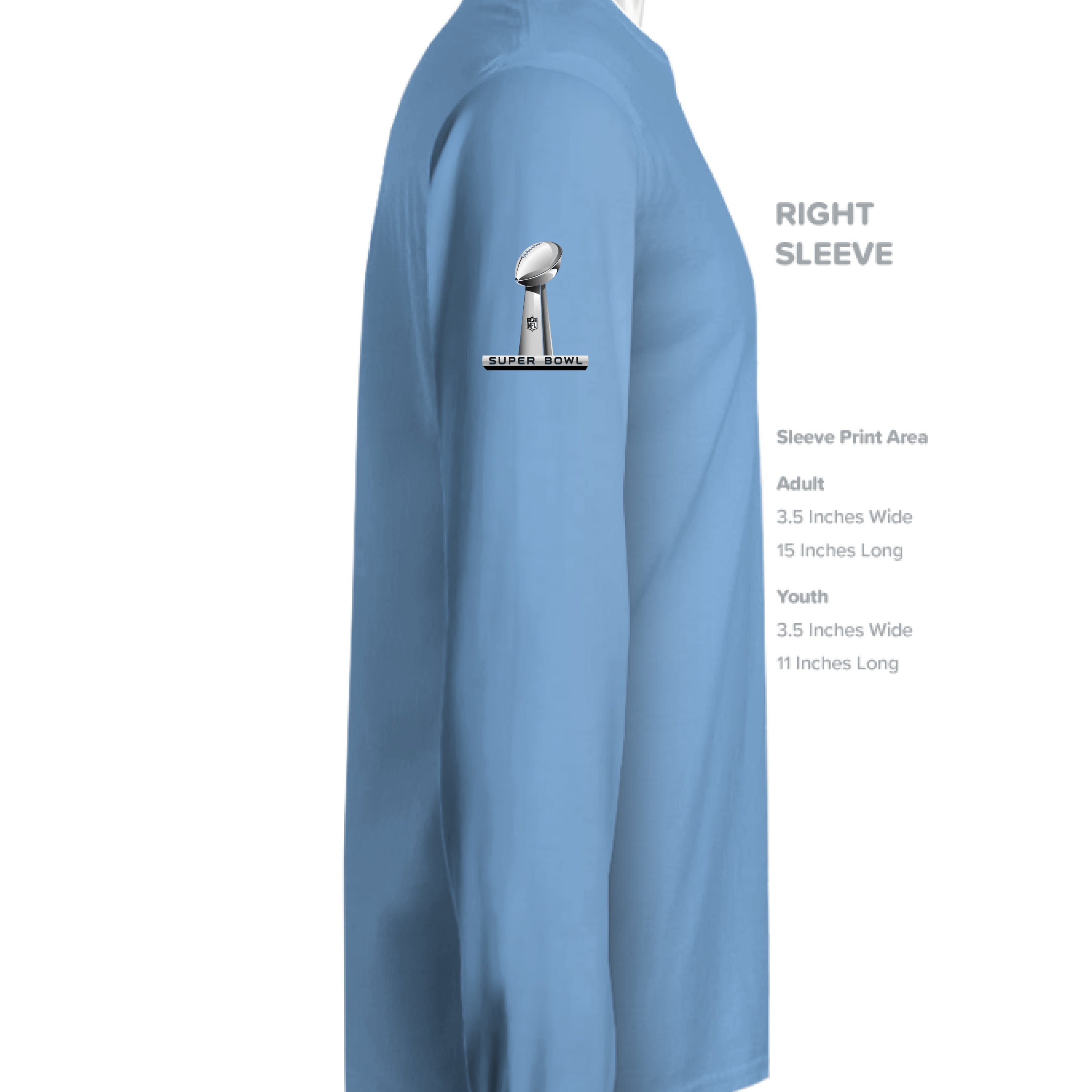 CAROLINA BLUE - SLEEVE_RIGHT