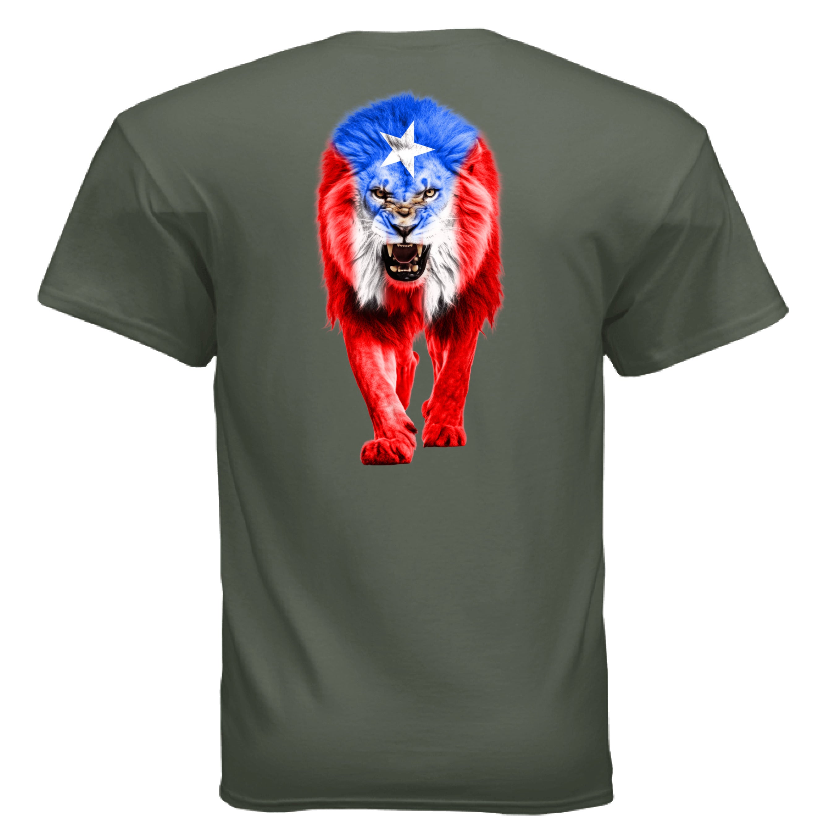 MILITARY GREEN - BACK