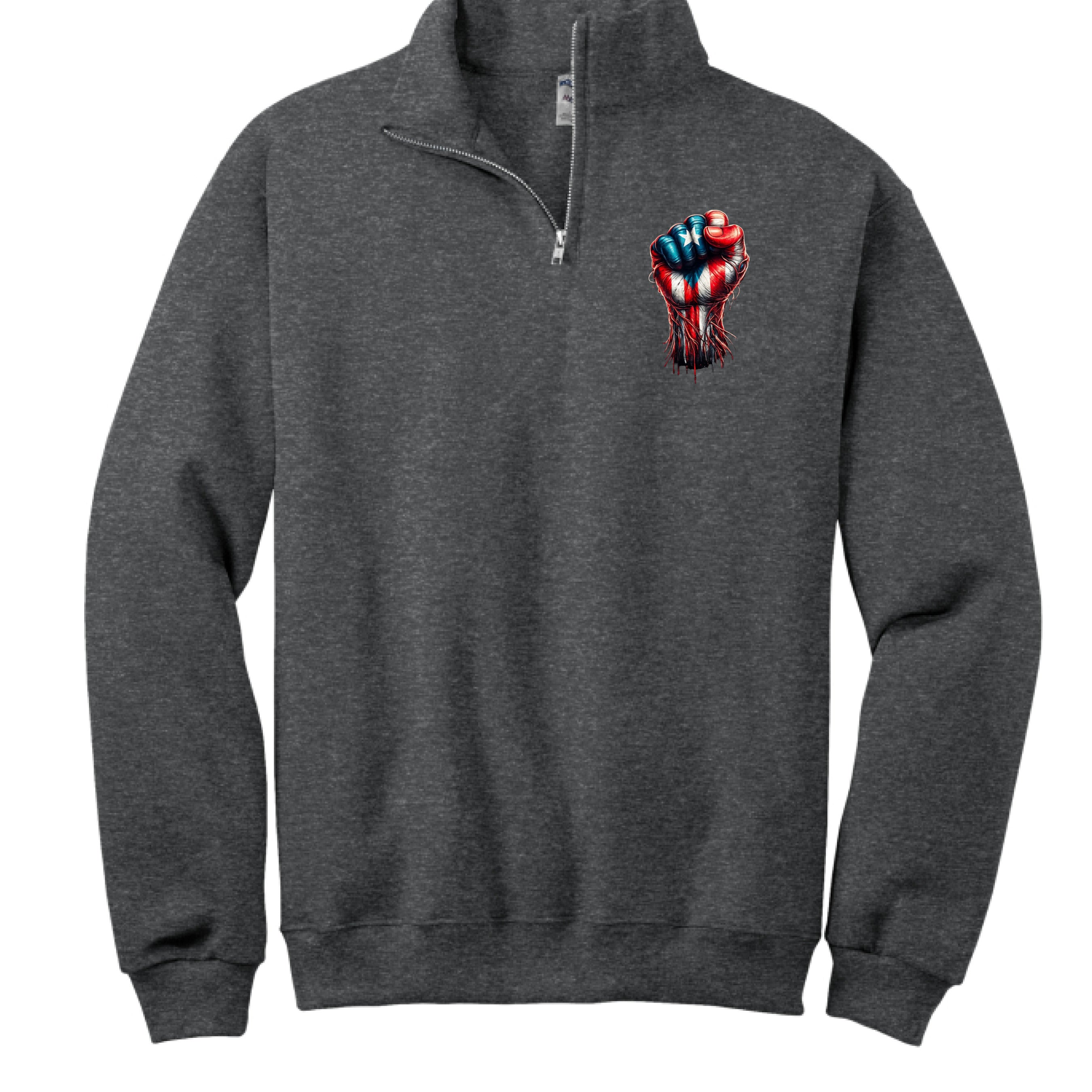 BLACK HEATHER - FRONT