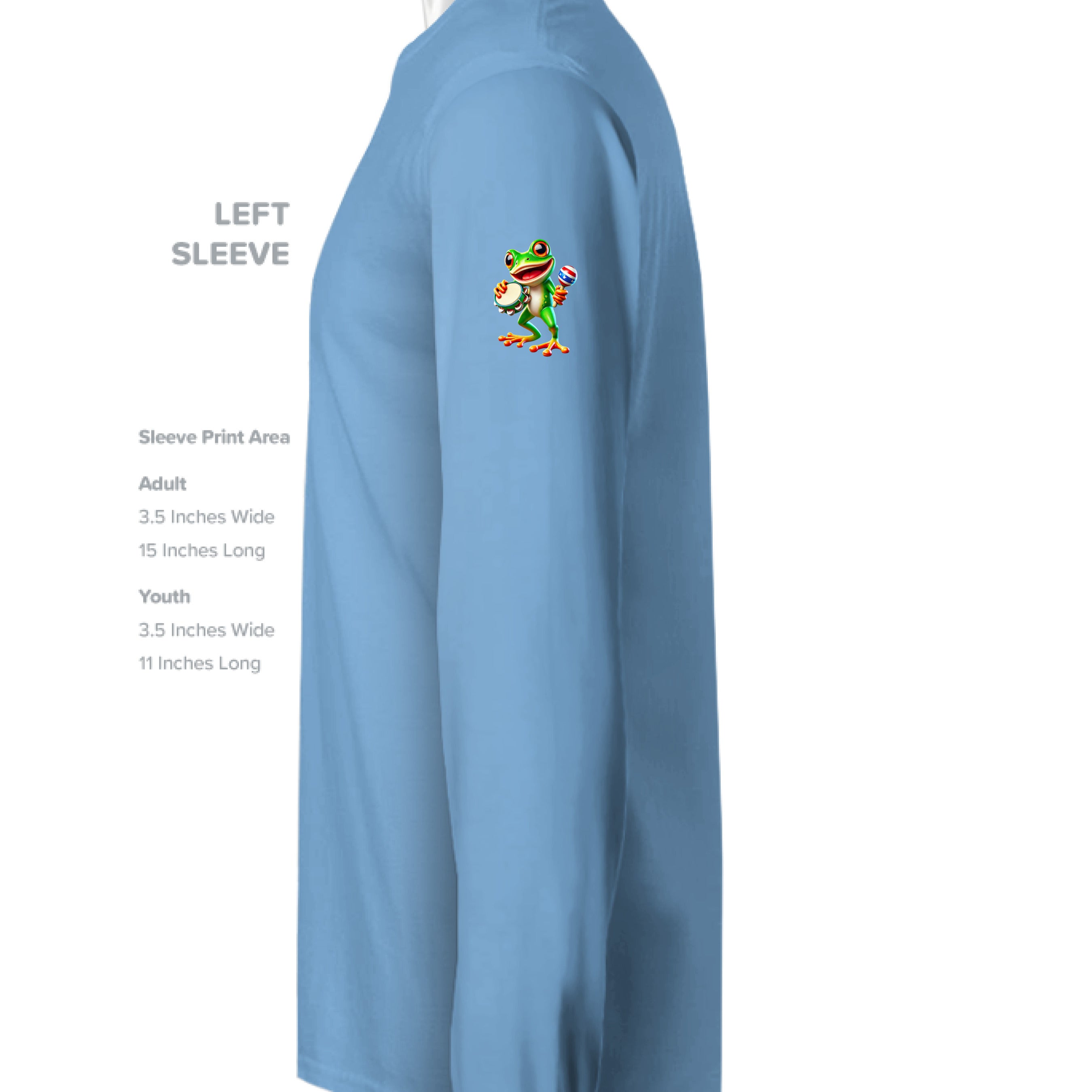 Carolina Blue - SLEEVE_LEFT