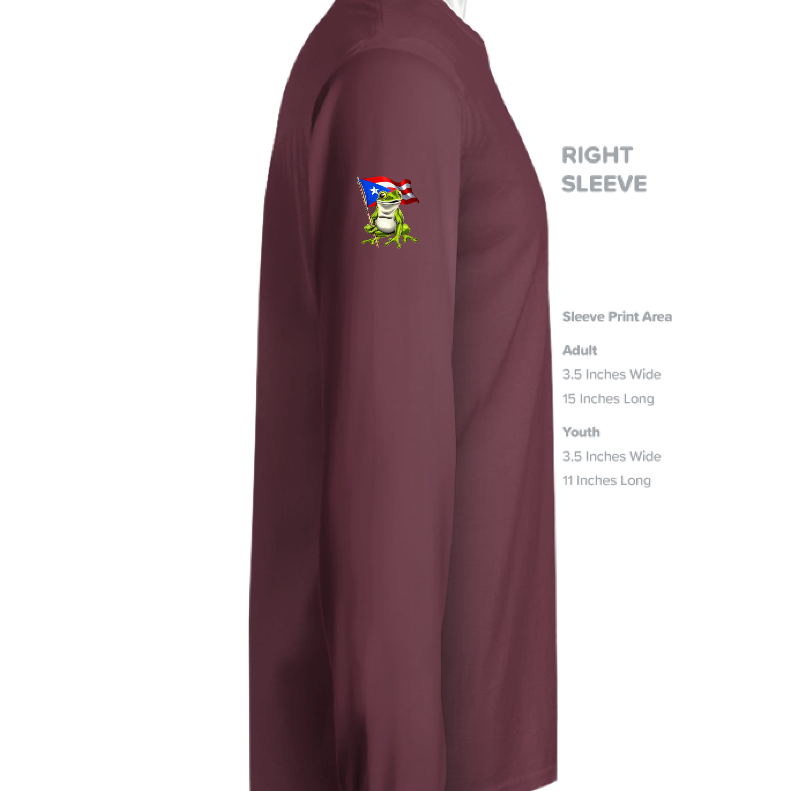 Maroon - SLEEVE_RIGHT