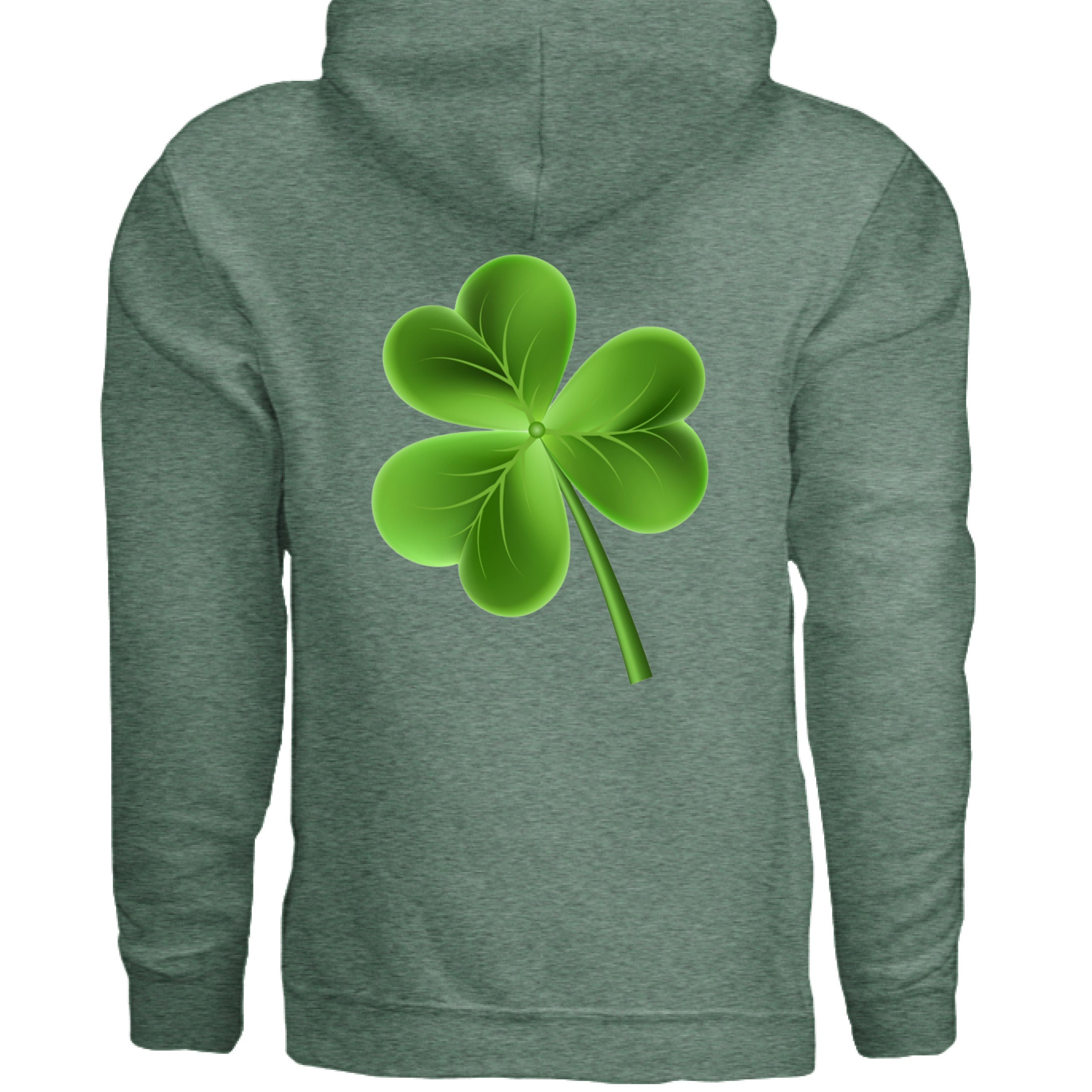 Heather Sport Dark Green - BACK
