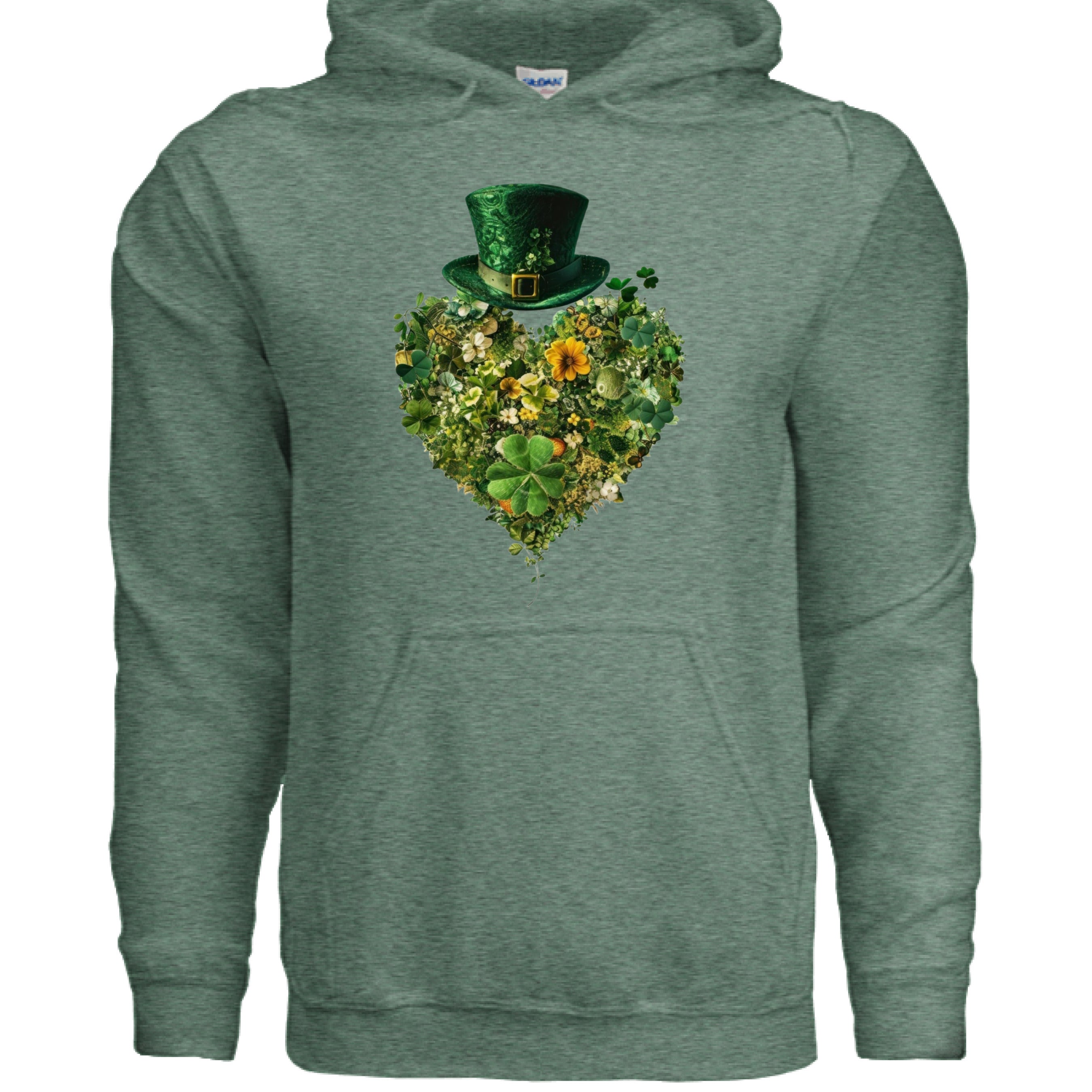 Heather Sport Dark Green - FRONT