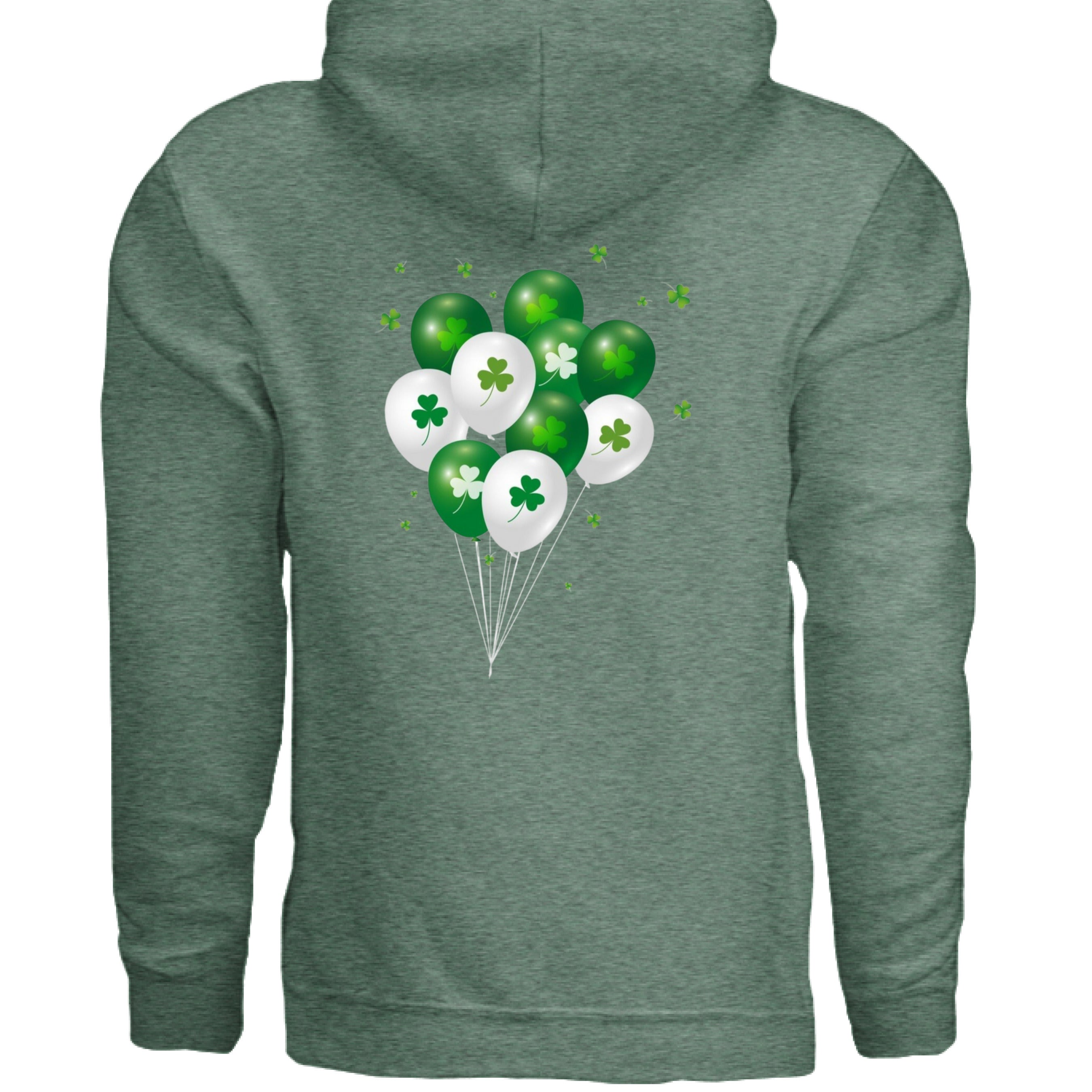 Heather Sport Dark Green - BACK