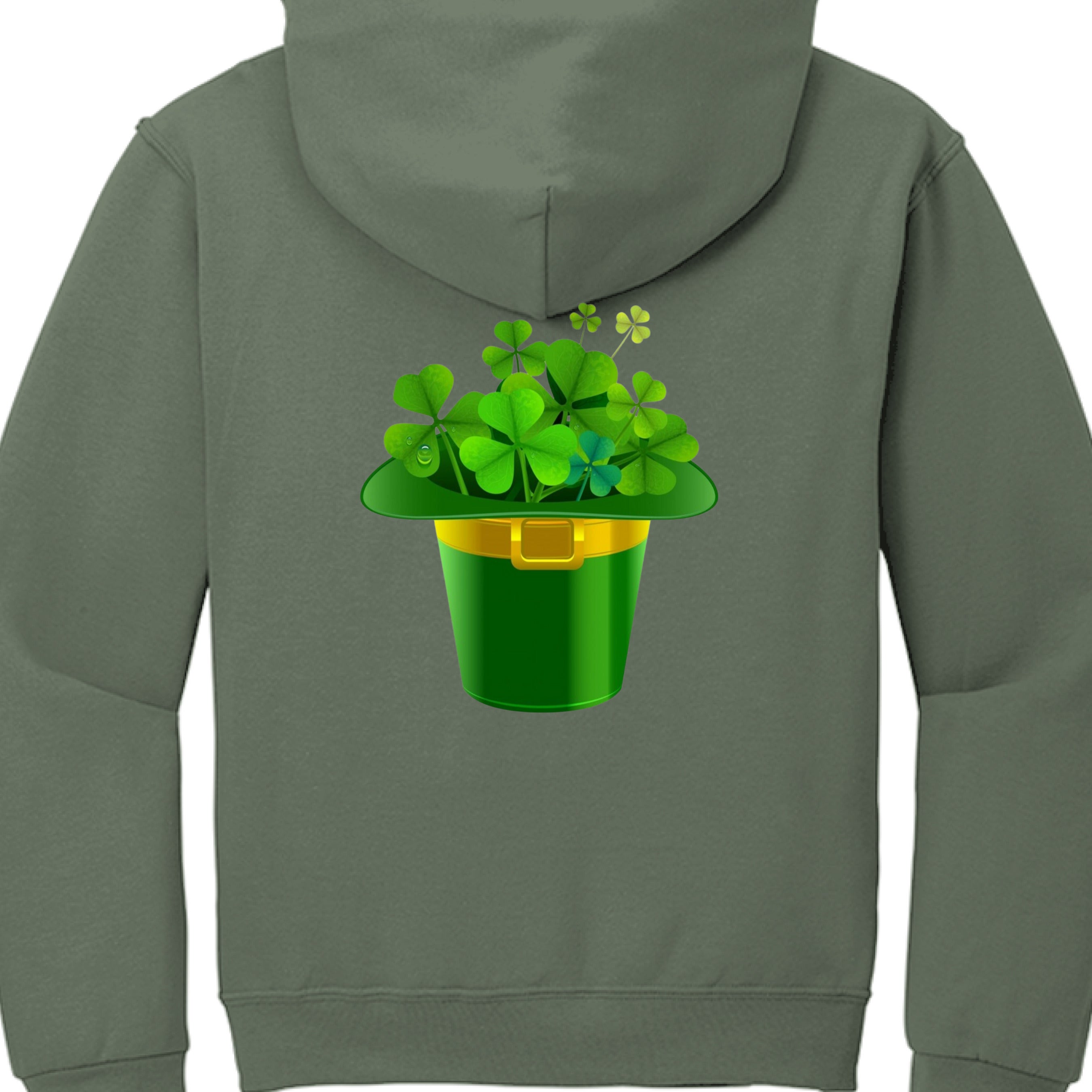 Military Green Heather - BACK