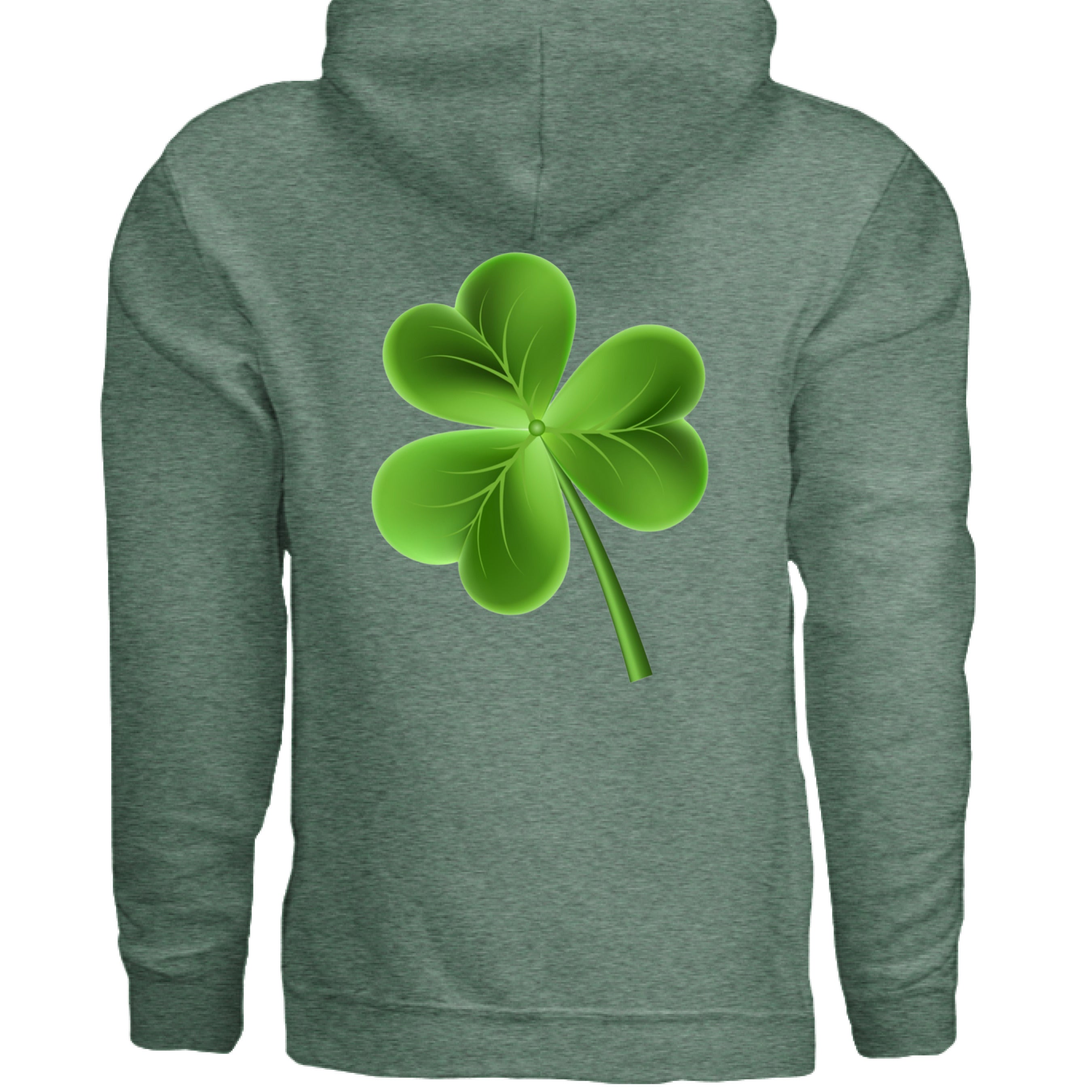 Heather Sport Dark Green - BACK