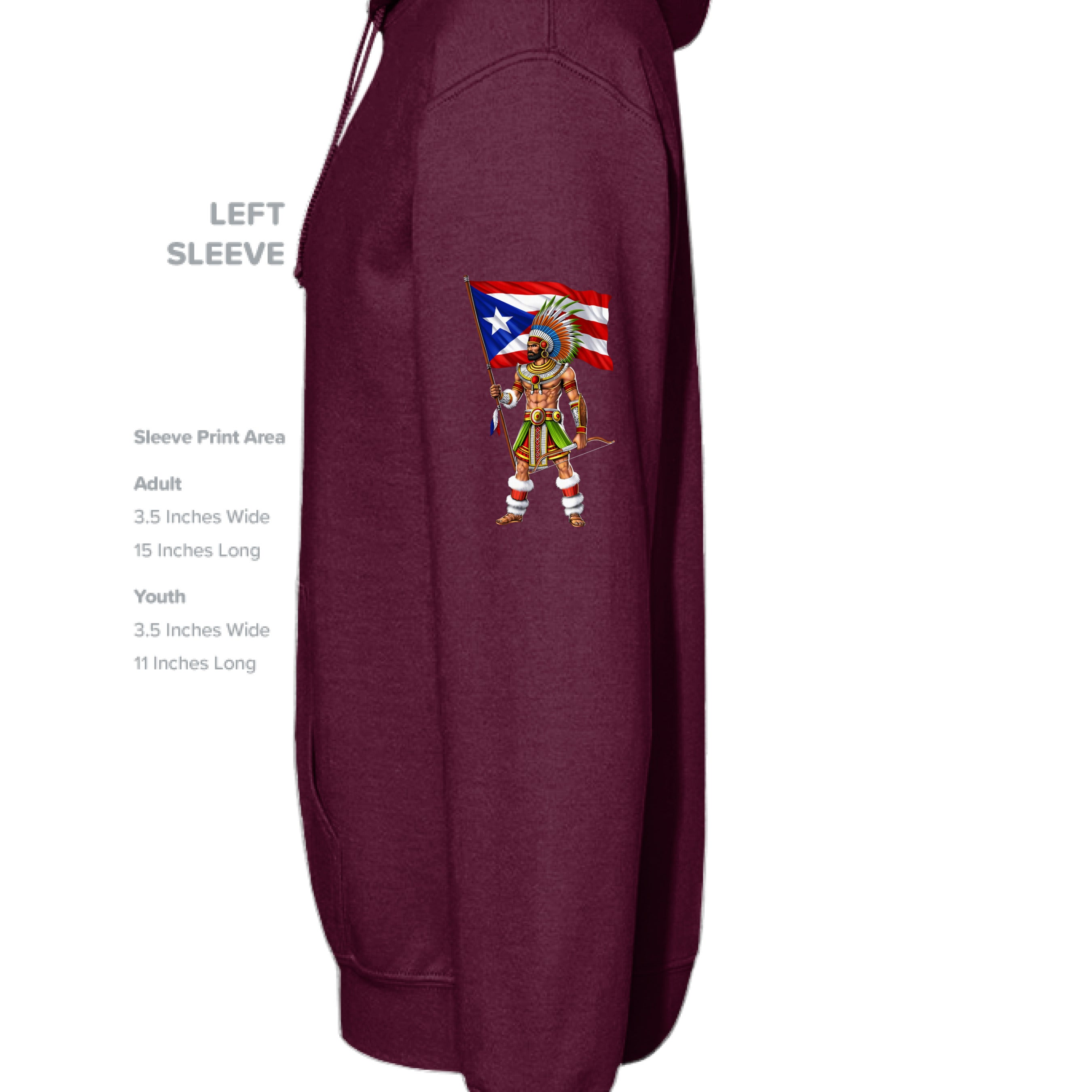 MAROON - SLEEVE_LEFT