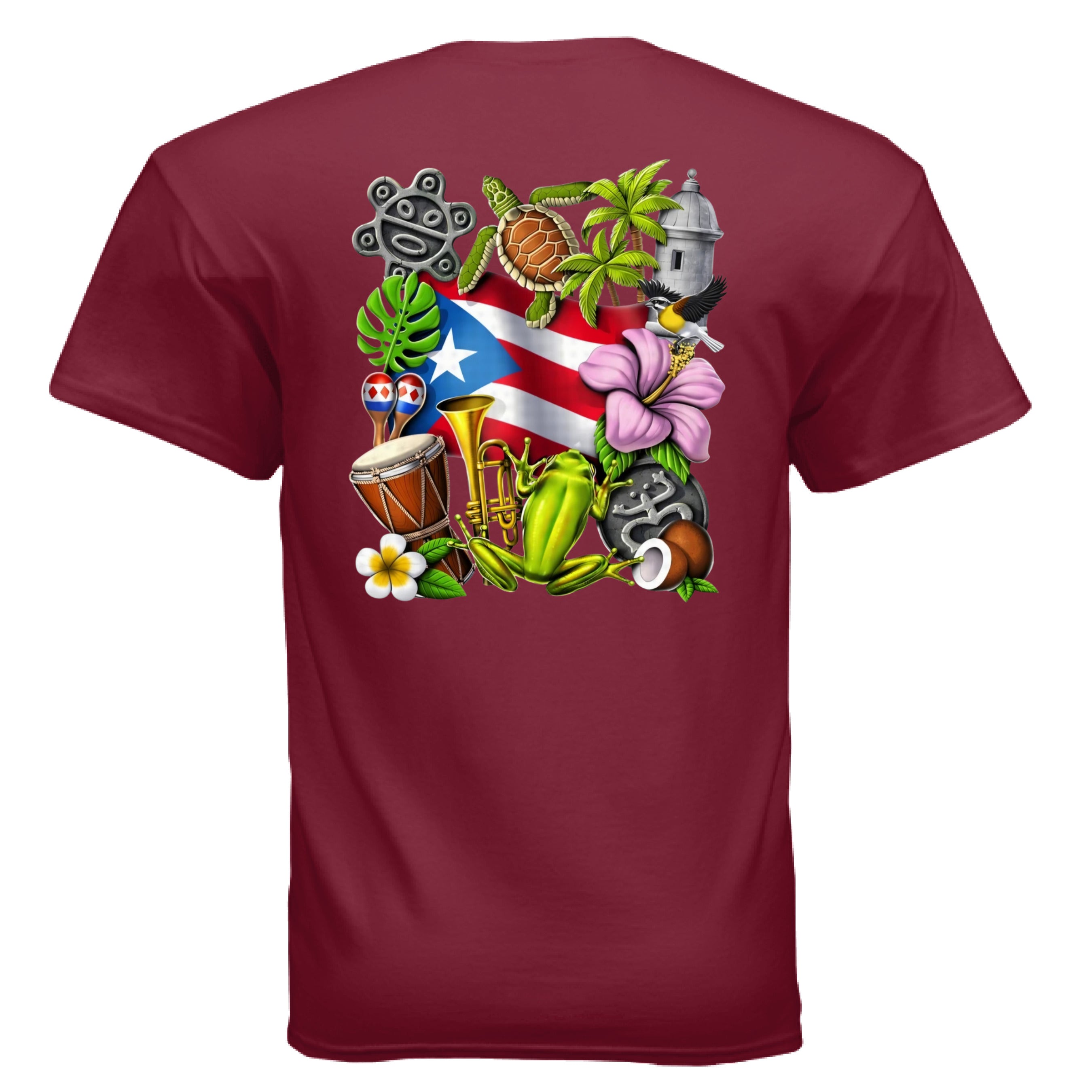 CARDINAL RED - BACK