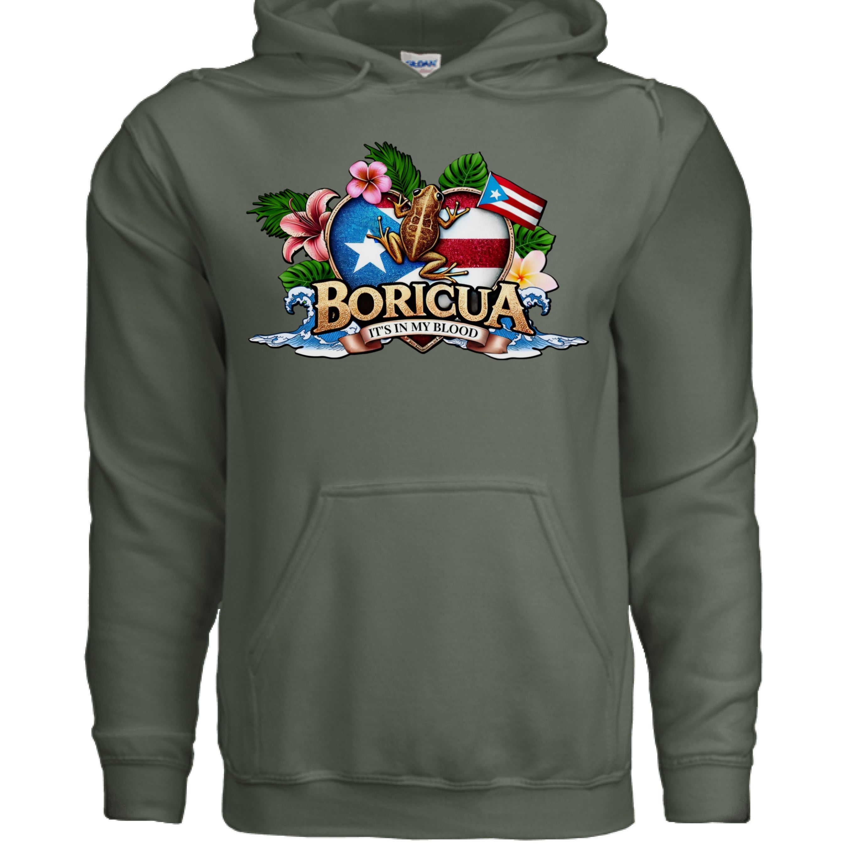 MILITARY GREEN - FRONT