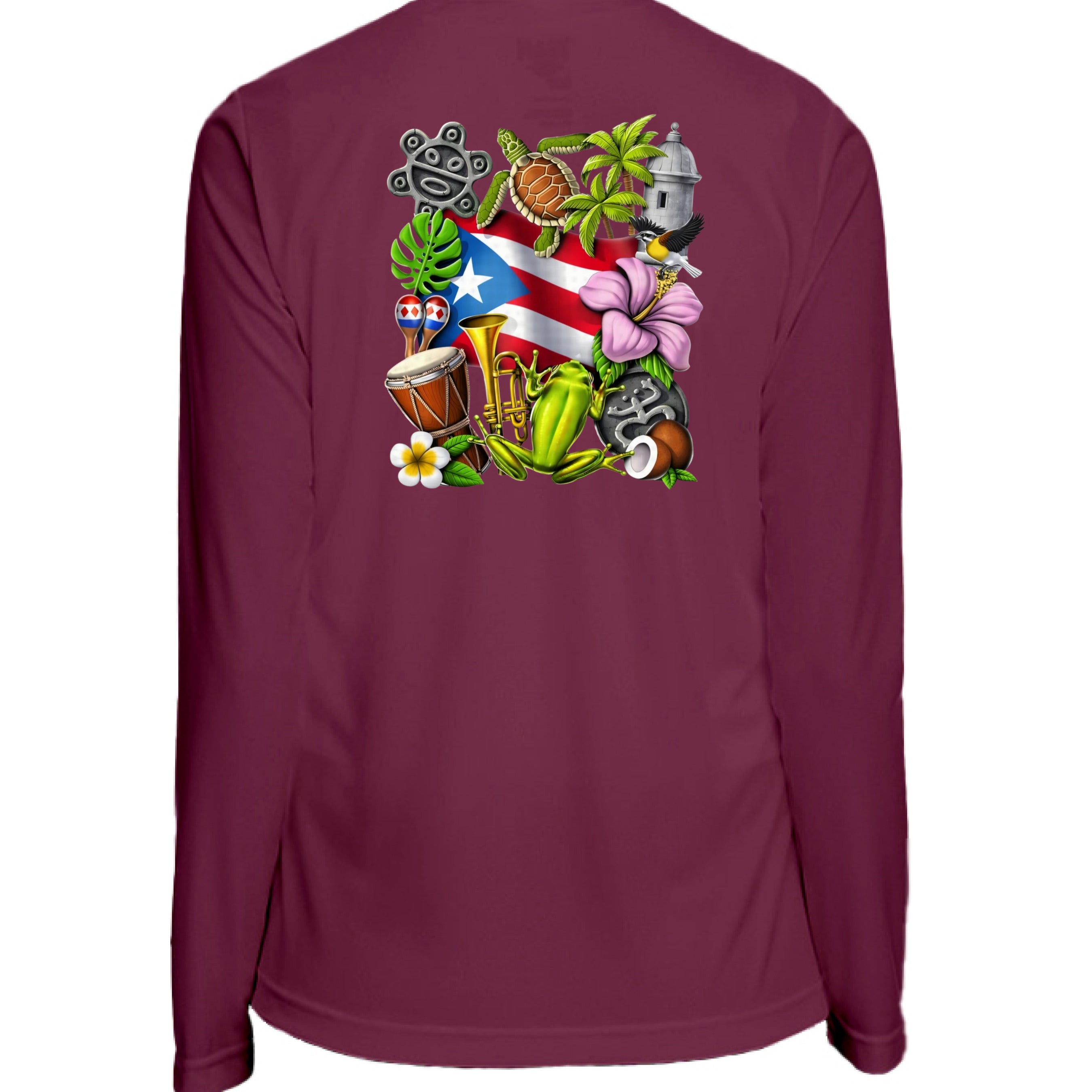 SPORT MAROON - BACK