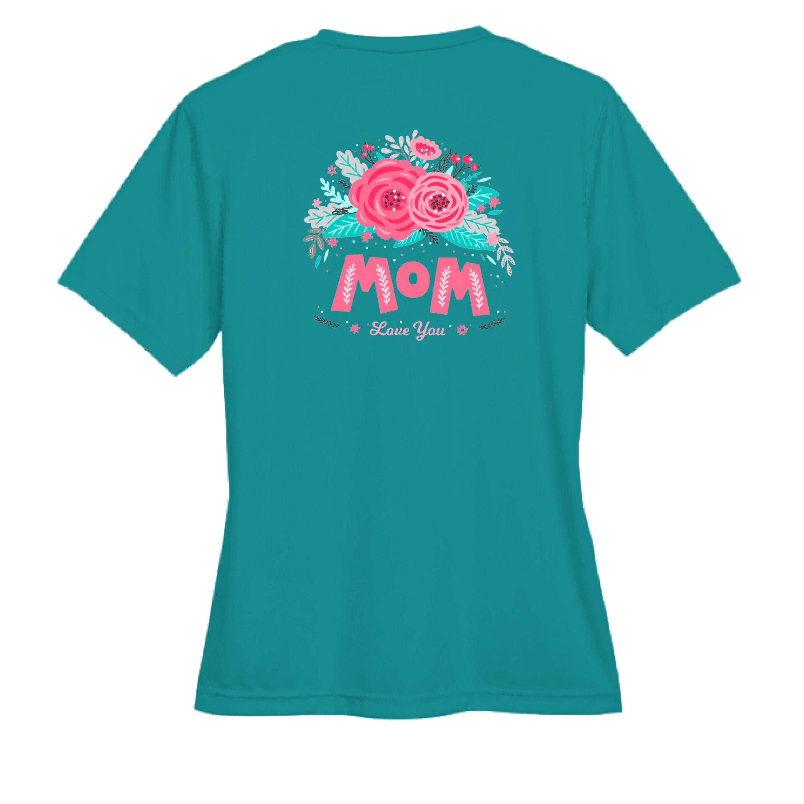Clear Teal - BACK
