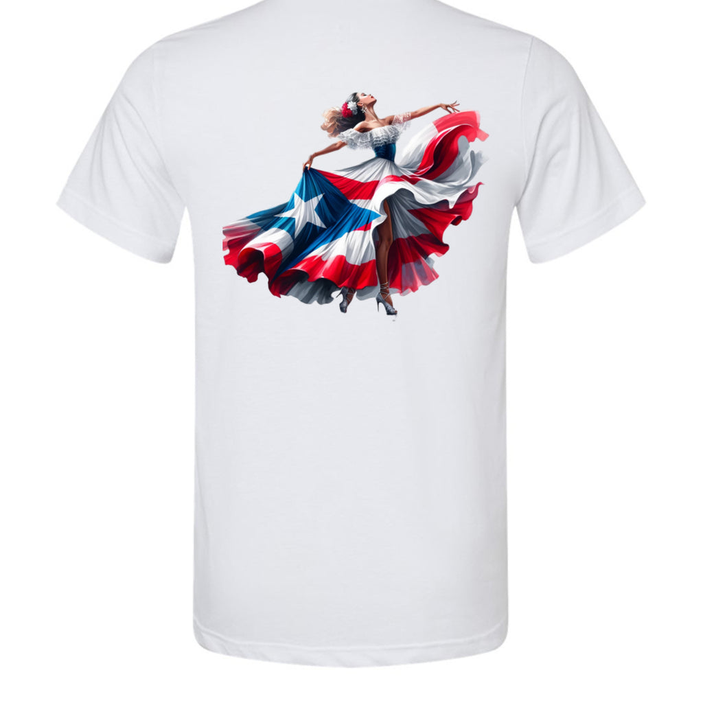SOLID WHT BLEND - BACK