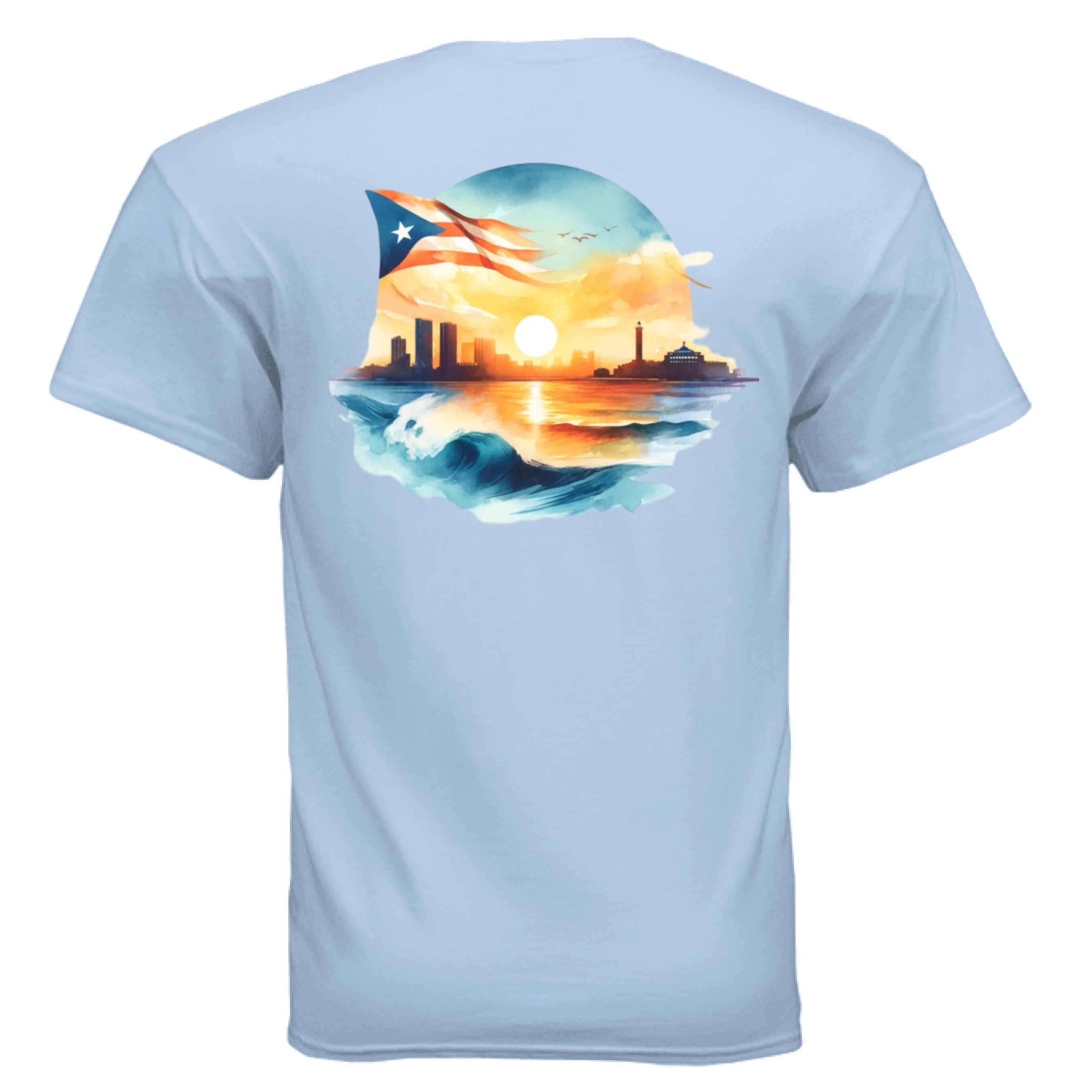 LIGHT BLUE - BACK