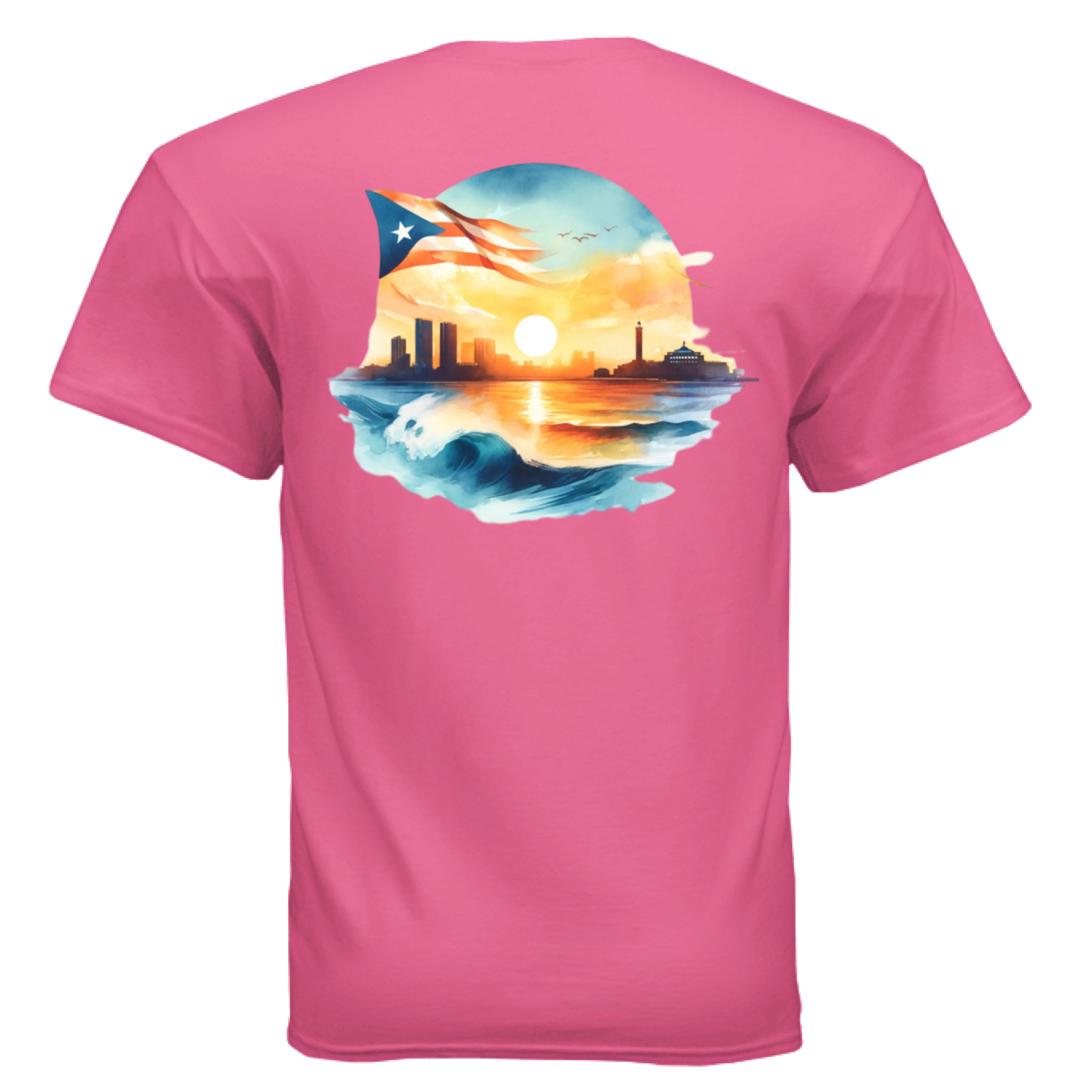 SAFETY PINK - BACK