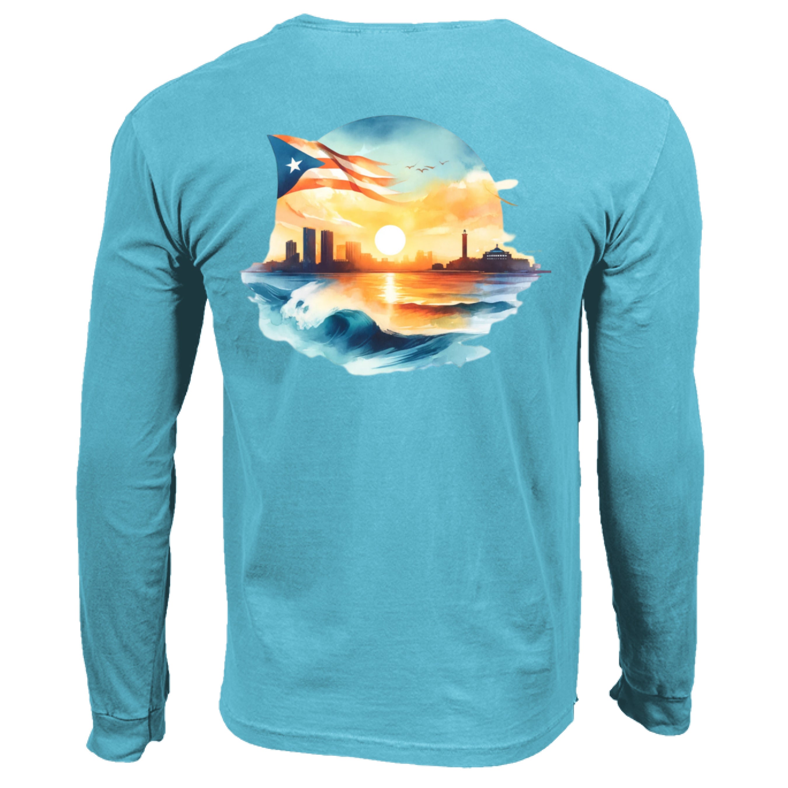 LAGOON BLUE - BACK