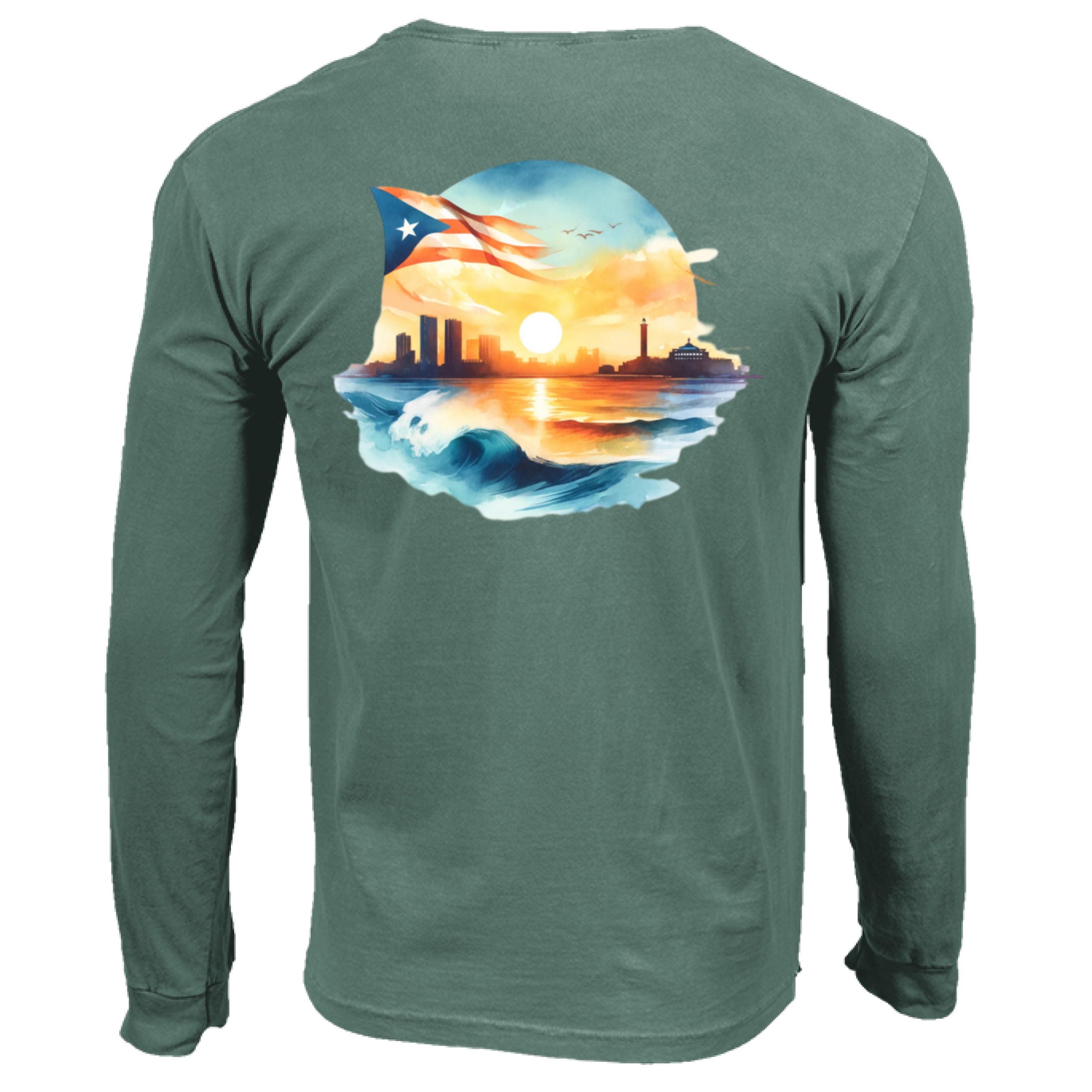 LIGHT GREEN - BACK