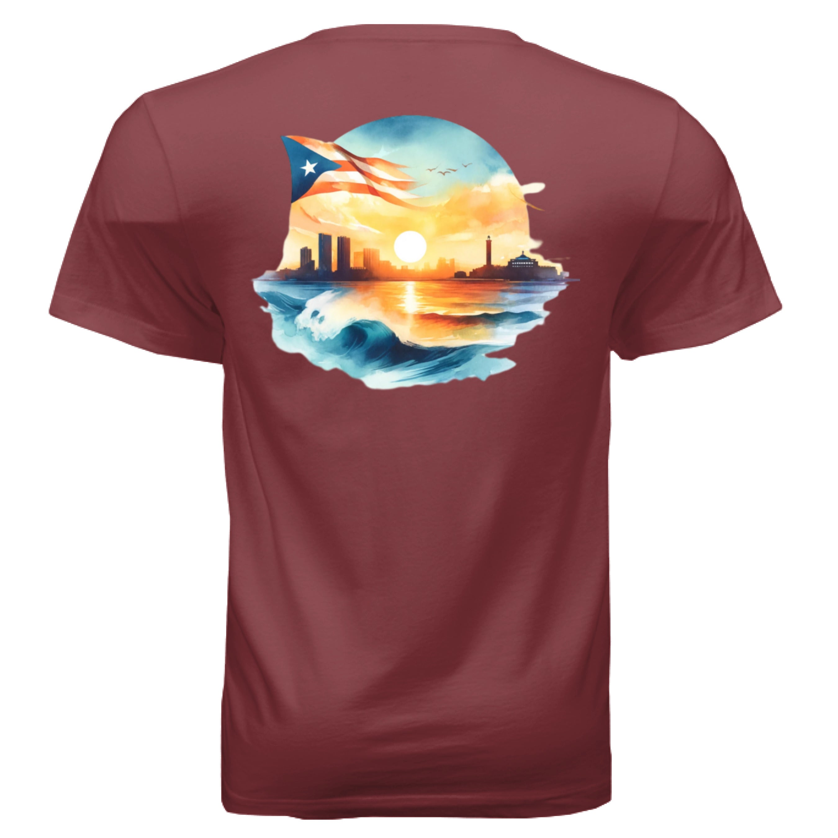 MAROON - BACK