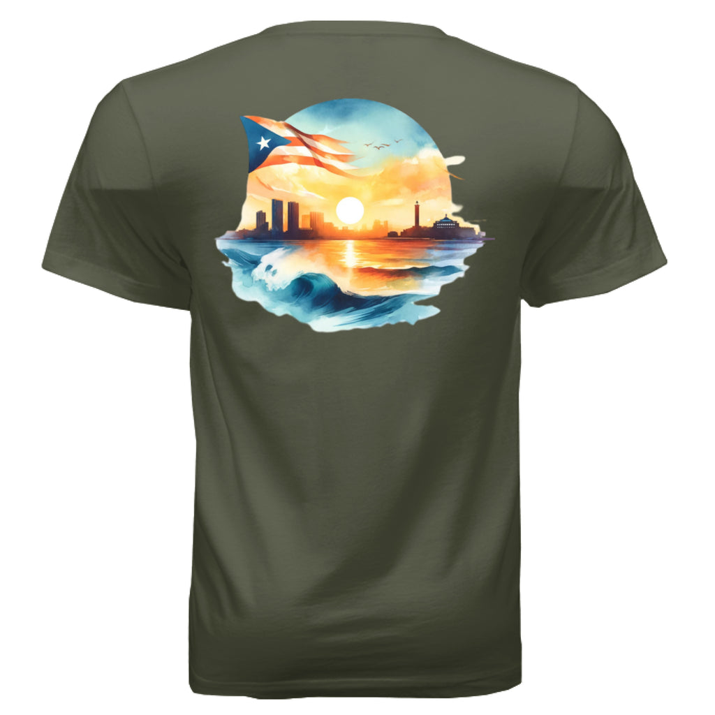 MILITARY GREEN - BACK