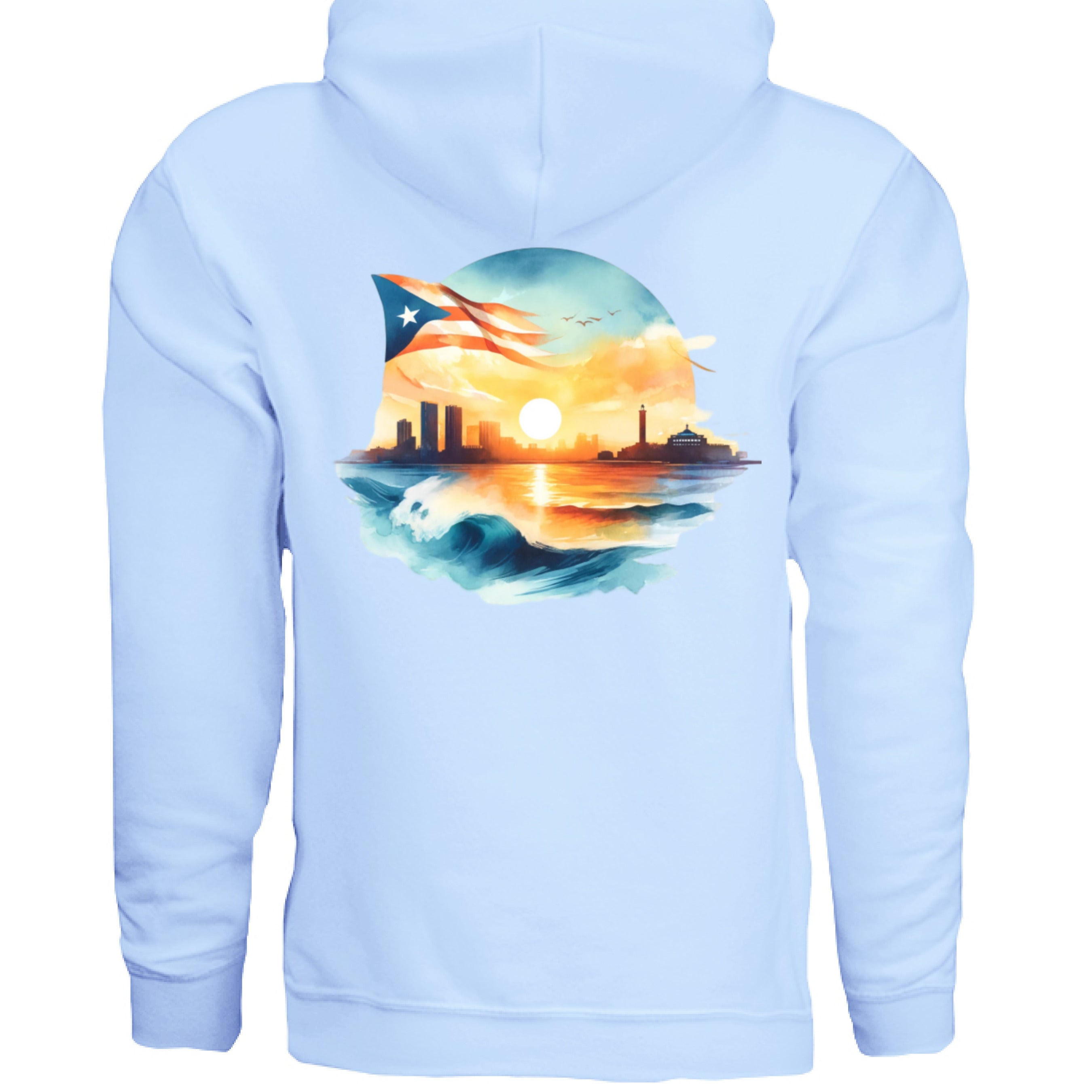 LIGHT BLUE - BACK