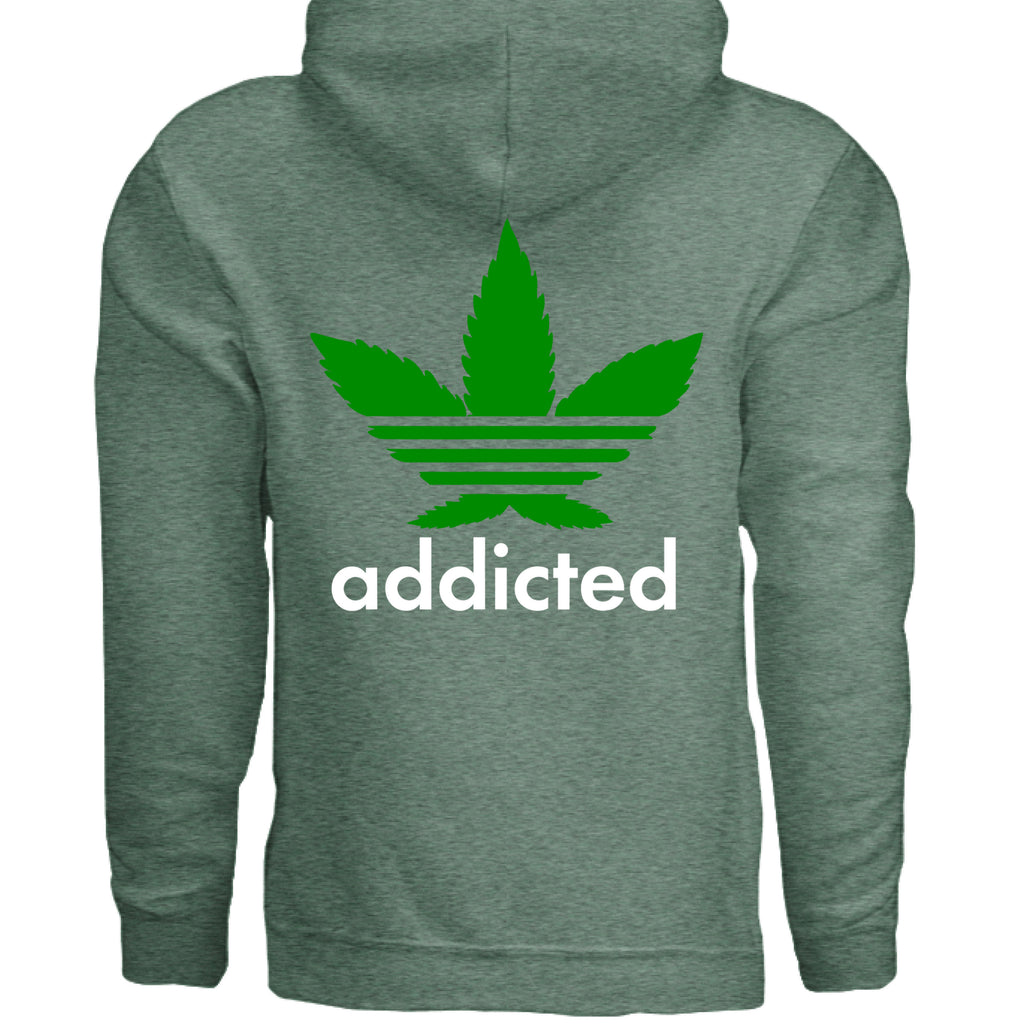 Heather Sport Dark Green - BACK