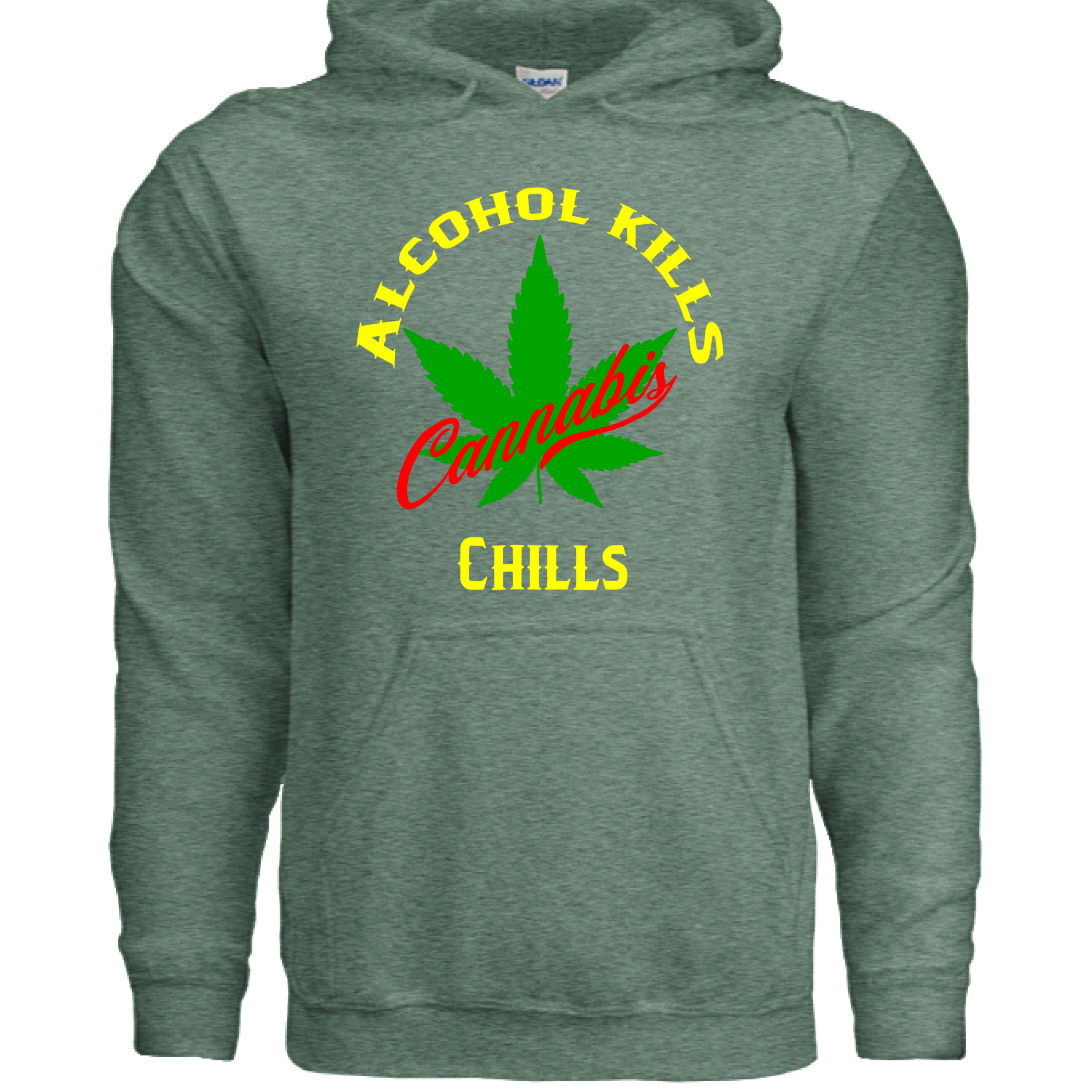 Heather Sport Dark Green - FRONT
