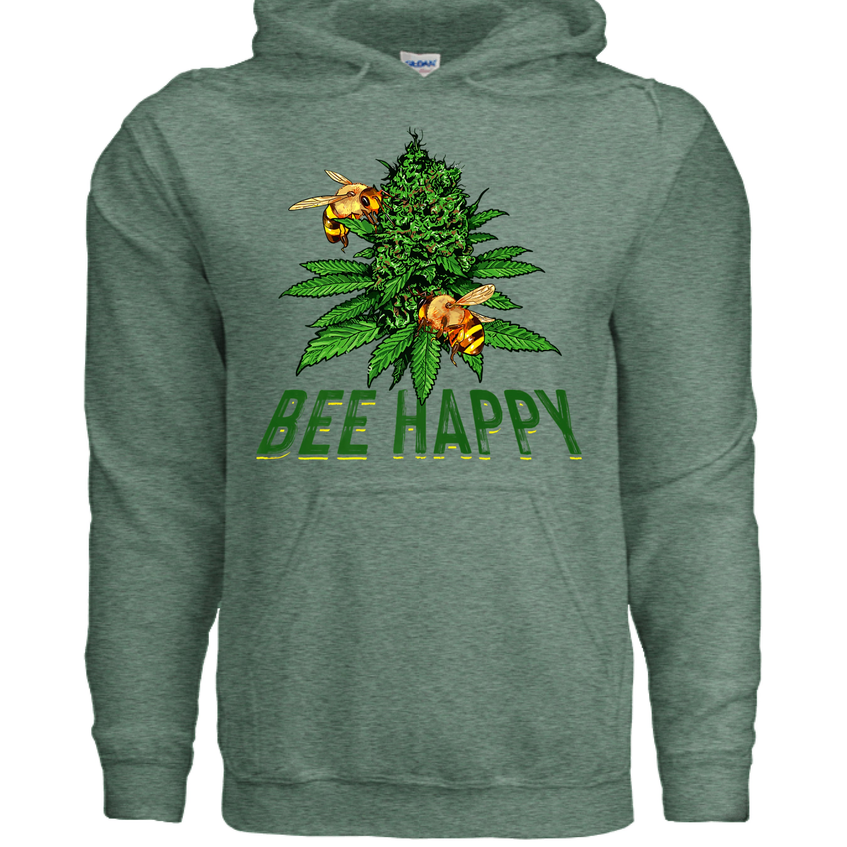 Heather Sport Dark Green - FRONT