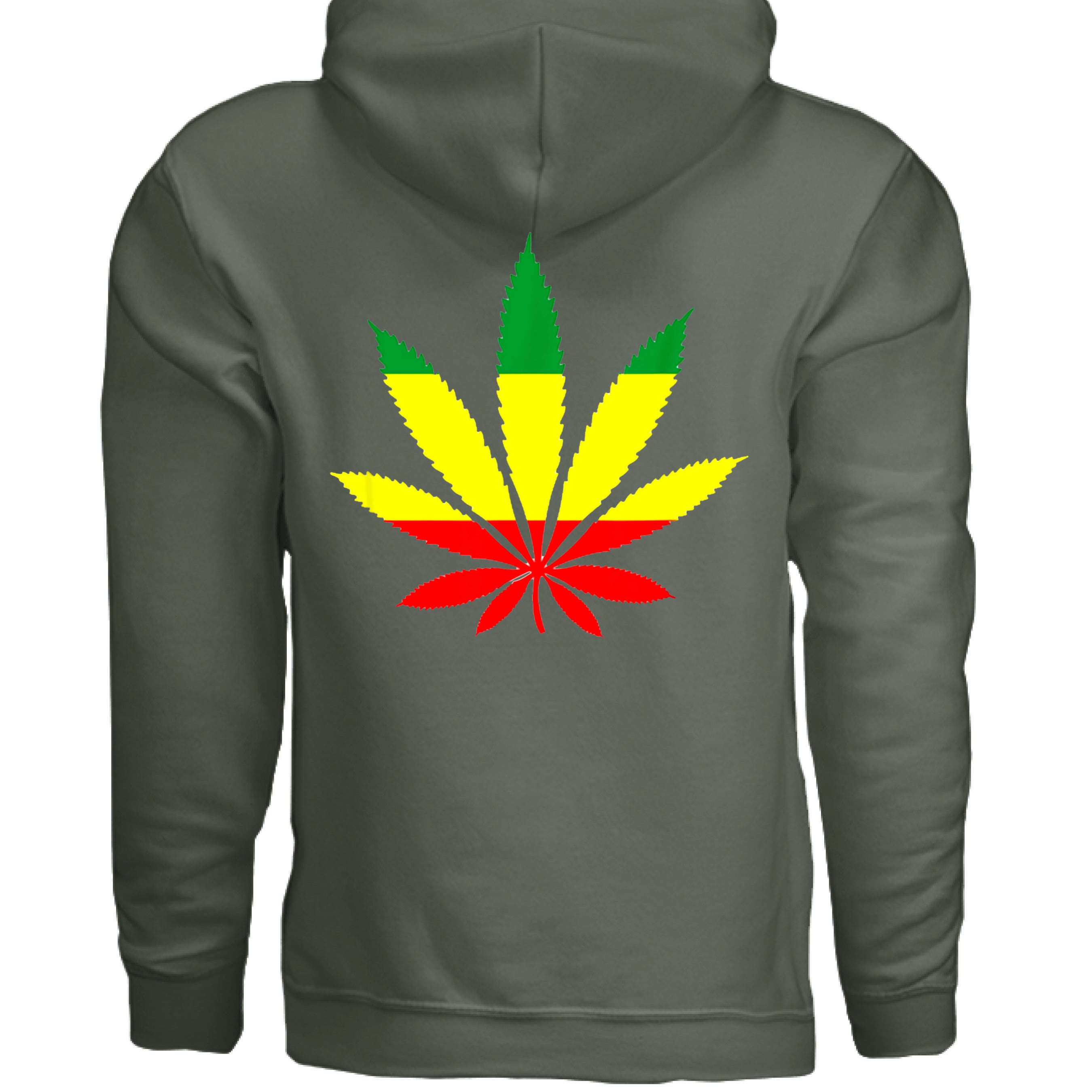 MILITARY GREEN - BACK