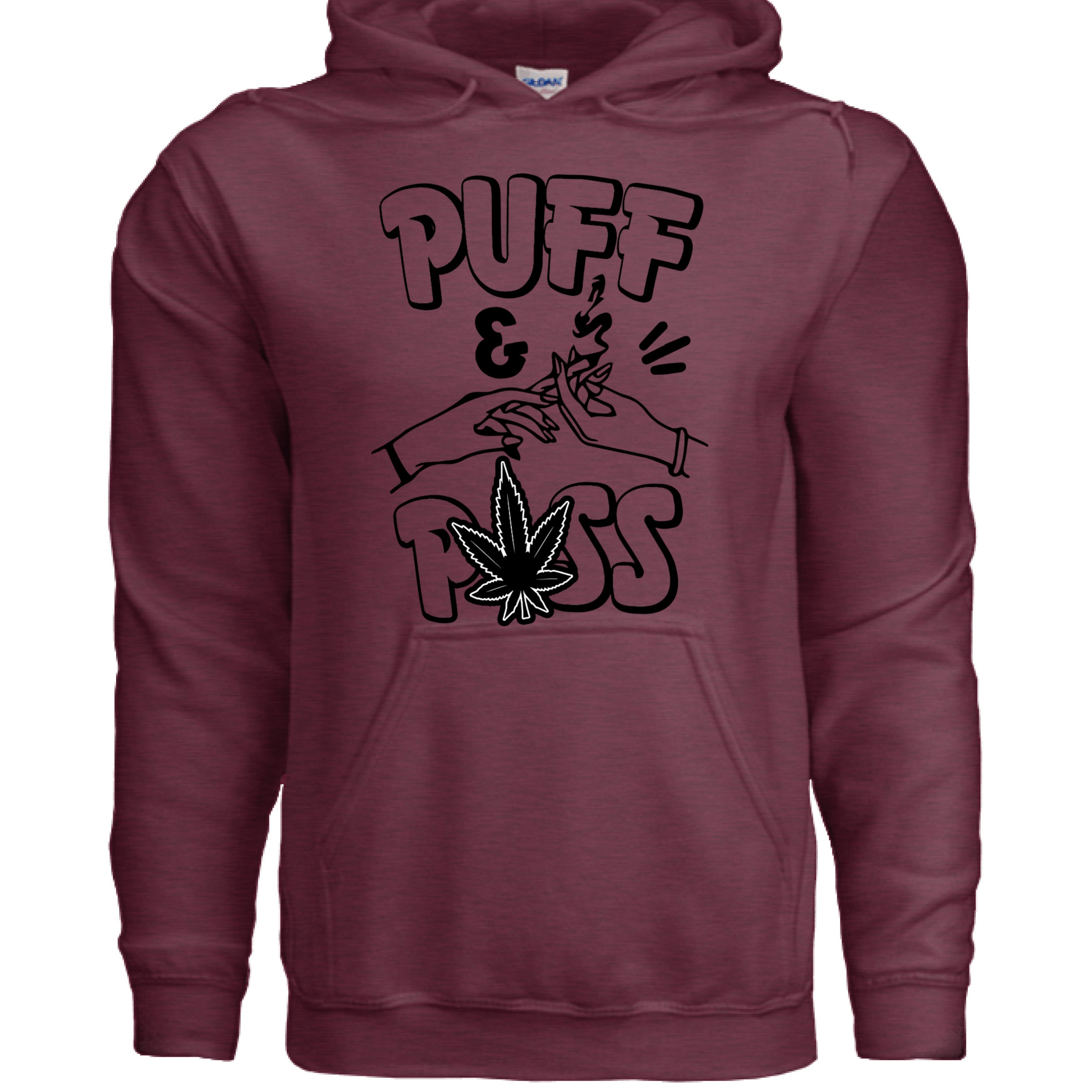 Heather Sport Dark Maroon - FRONT