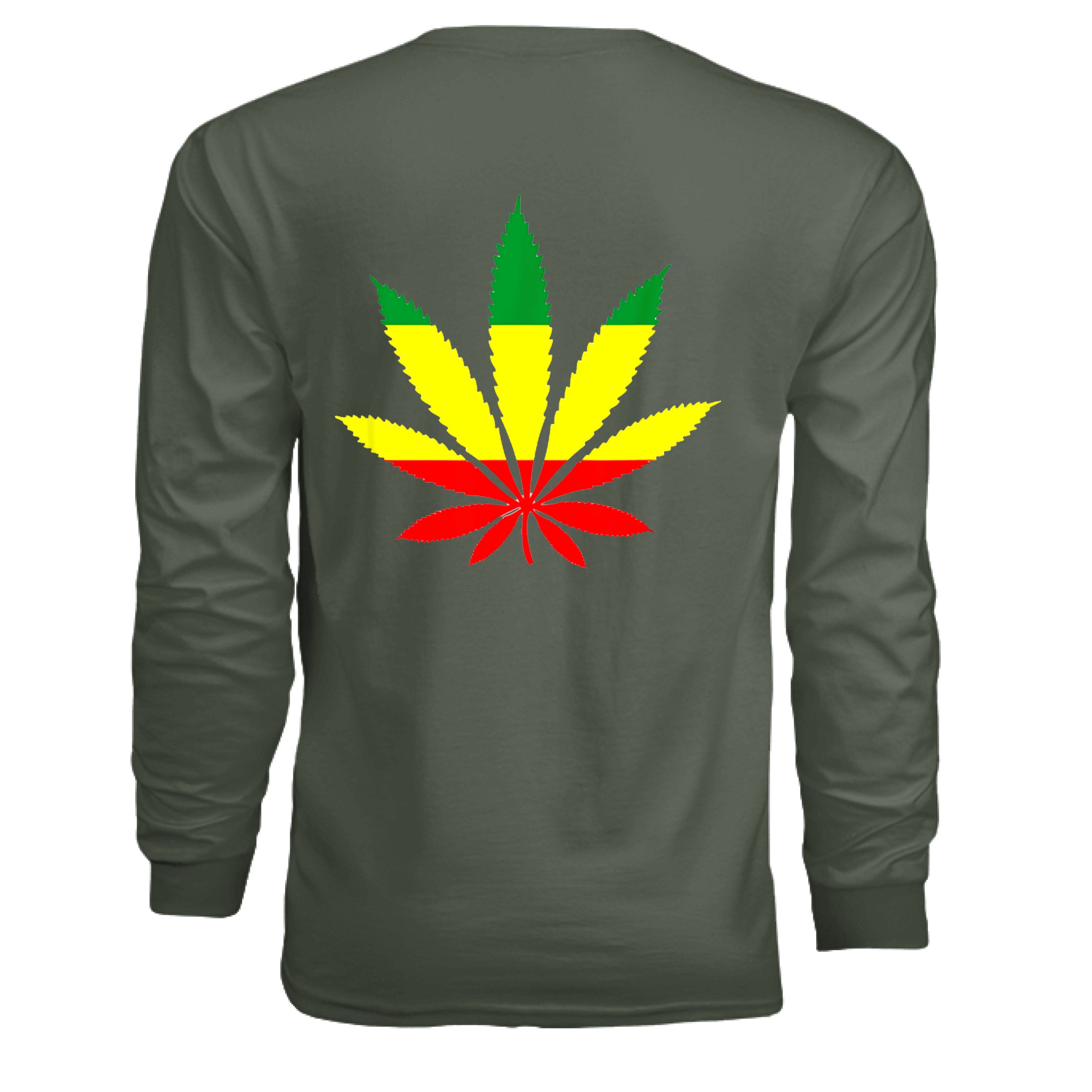 MILITARY GREEN - BACK