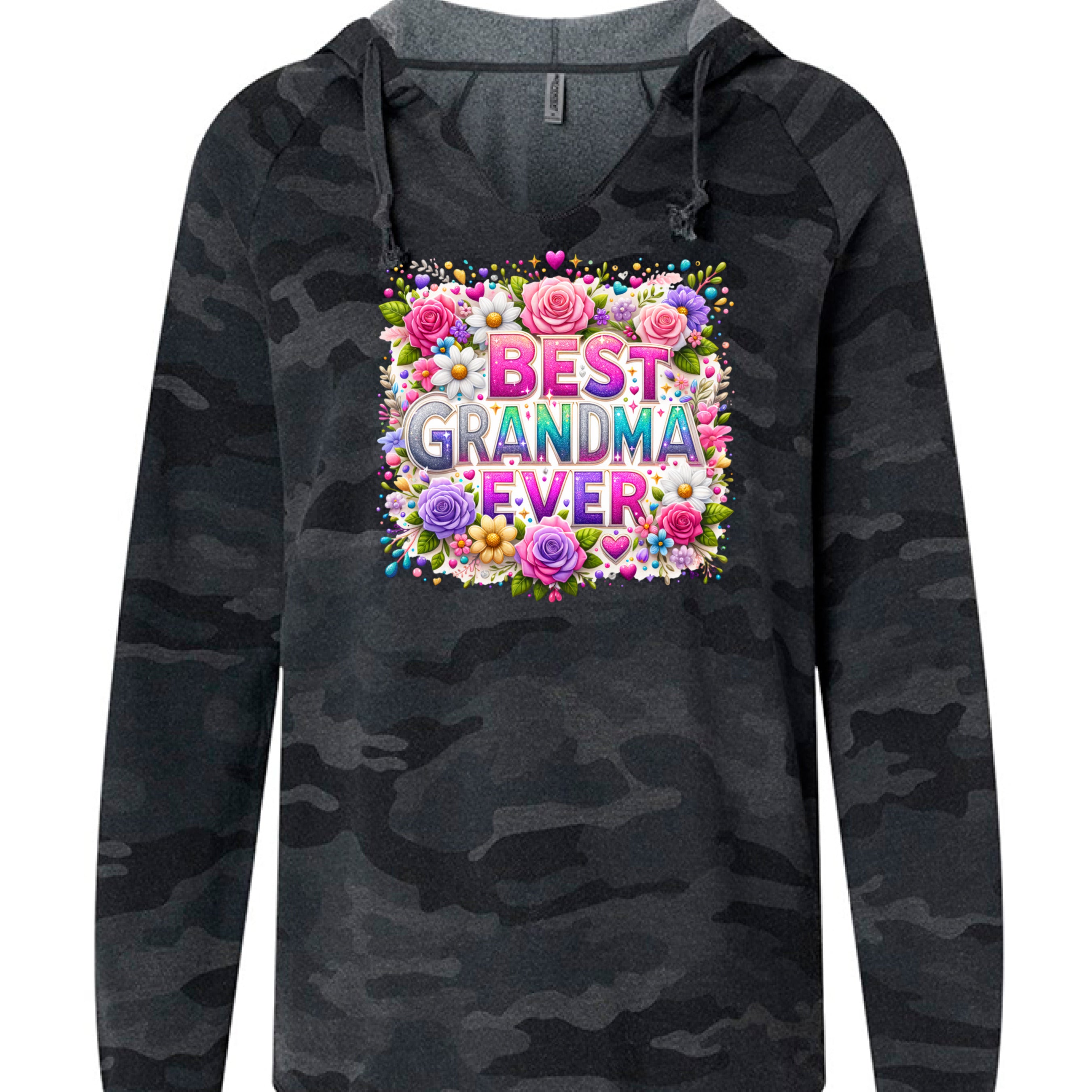 Black Camo Heather - FRONT