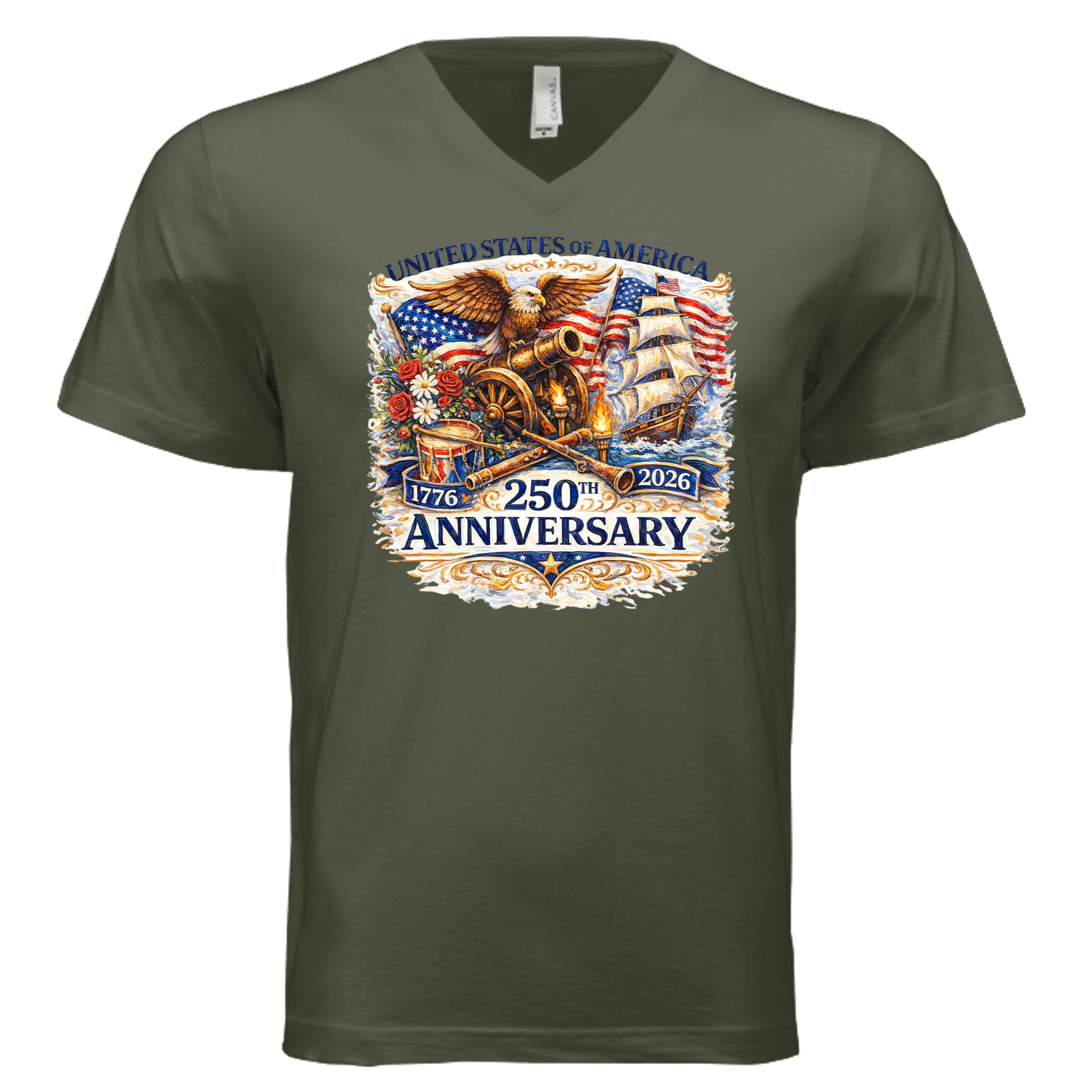 MILITARY GREEN - 3005 - FRONT