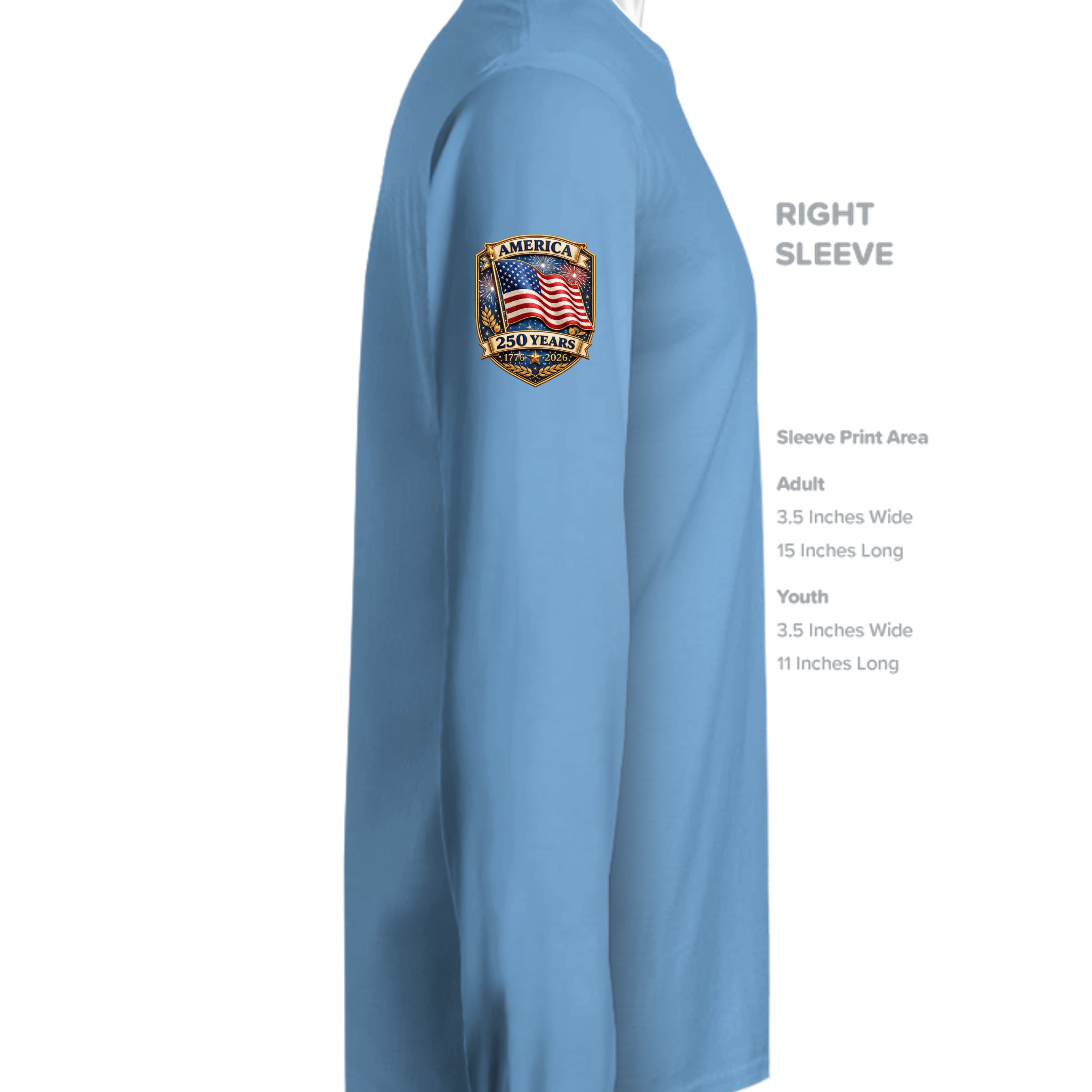 Carolina Blue - ST350LS - SLEEVE_RIGHT