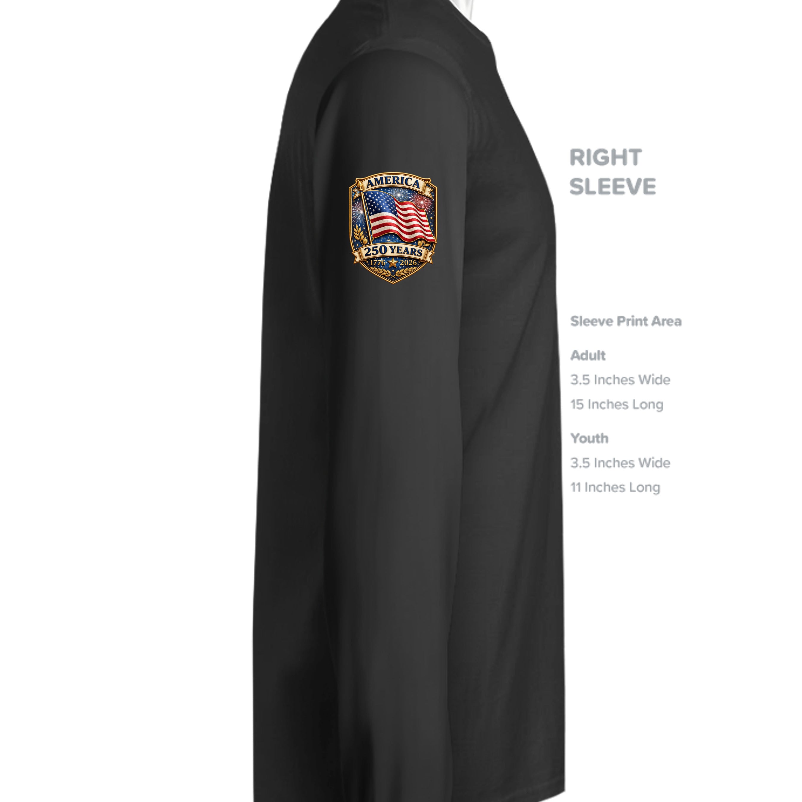 Black - ST350LS - SLEEVE_RIGHT