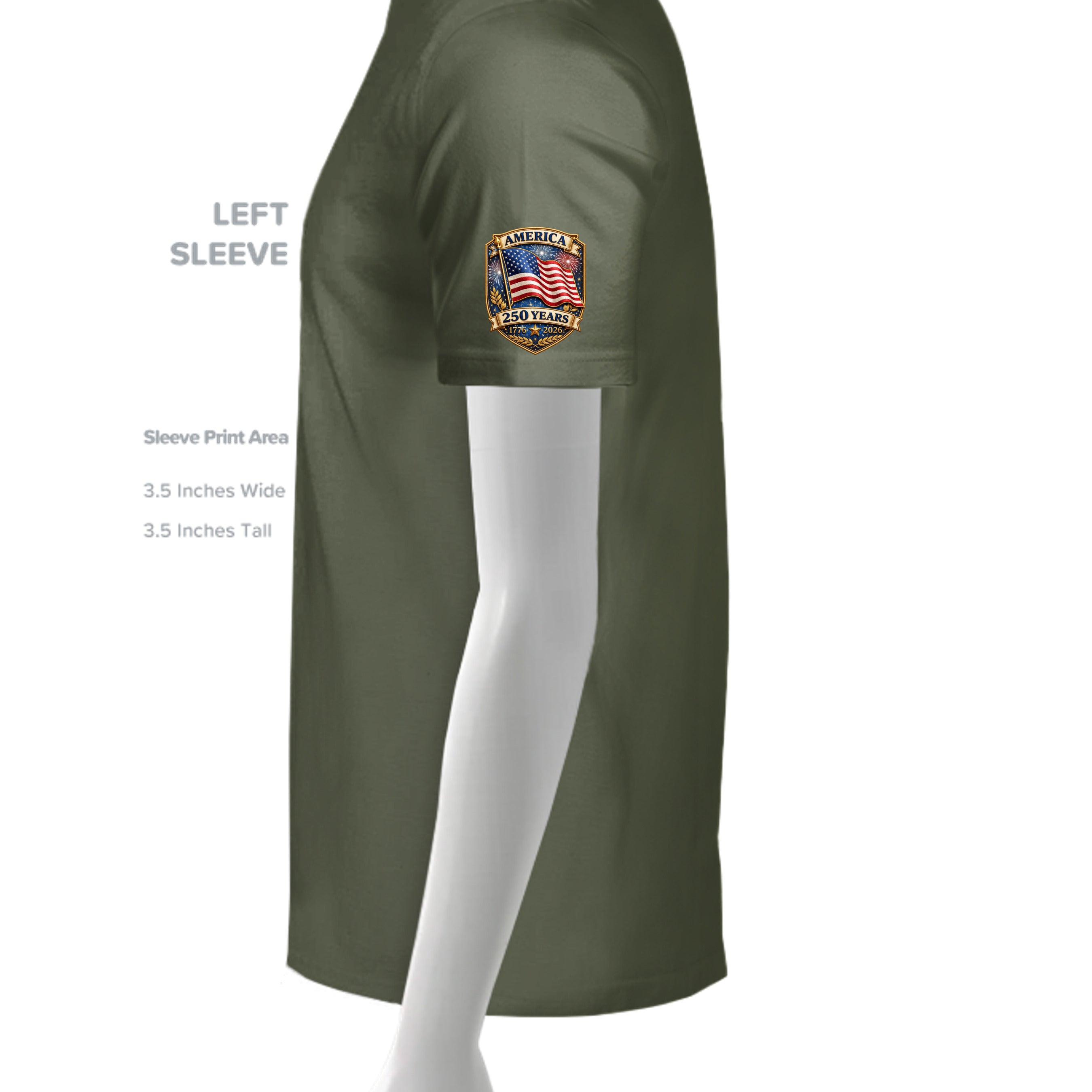Military Green - 6405 - SLEEVE_LEFT