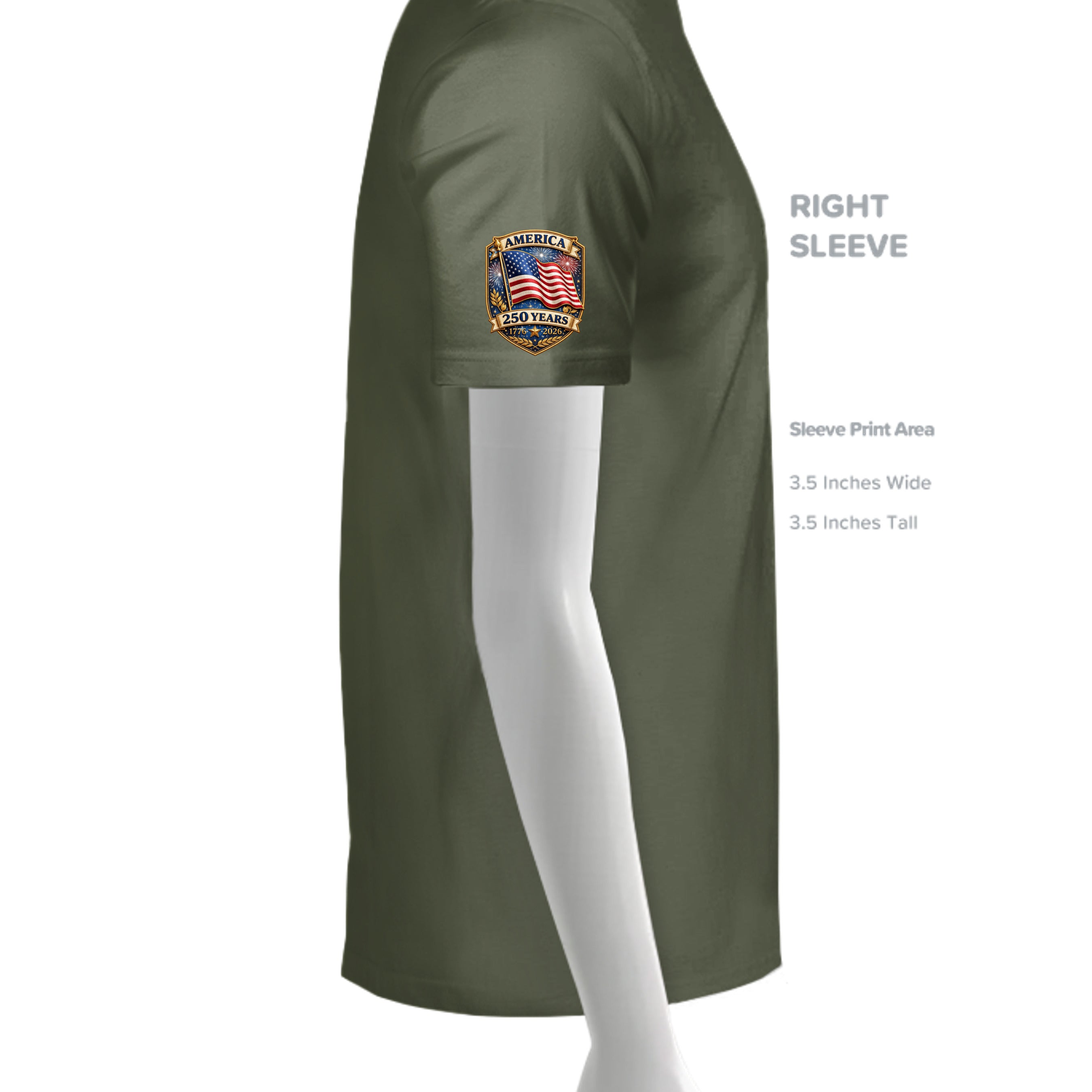 Military Green - 6405 - SLEEVE_RIGHT