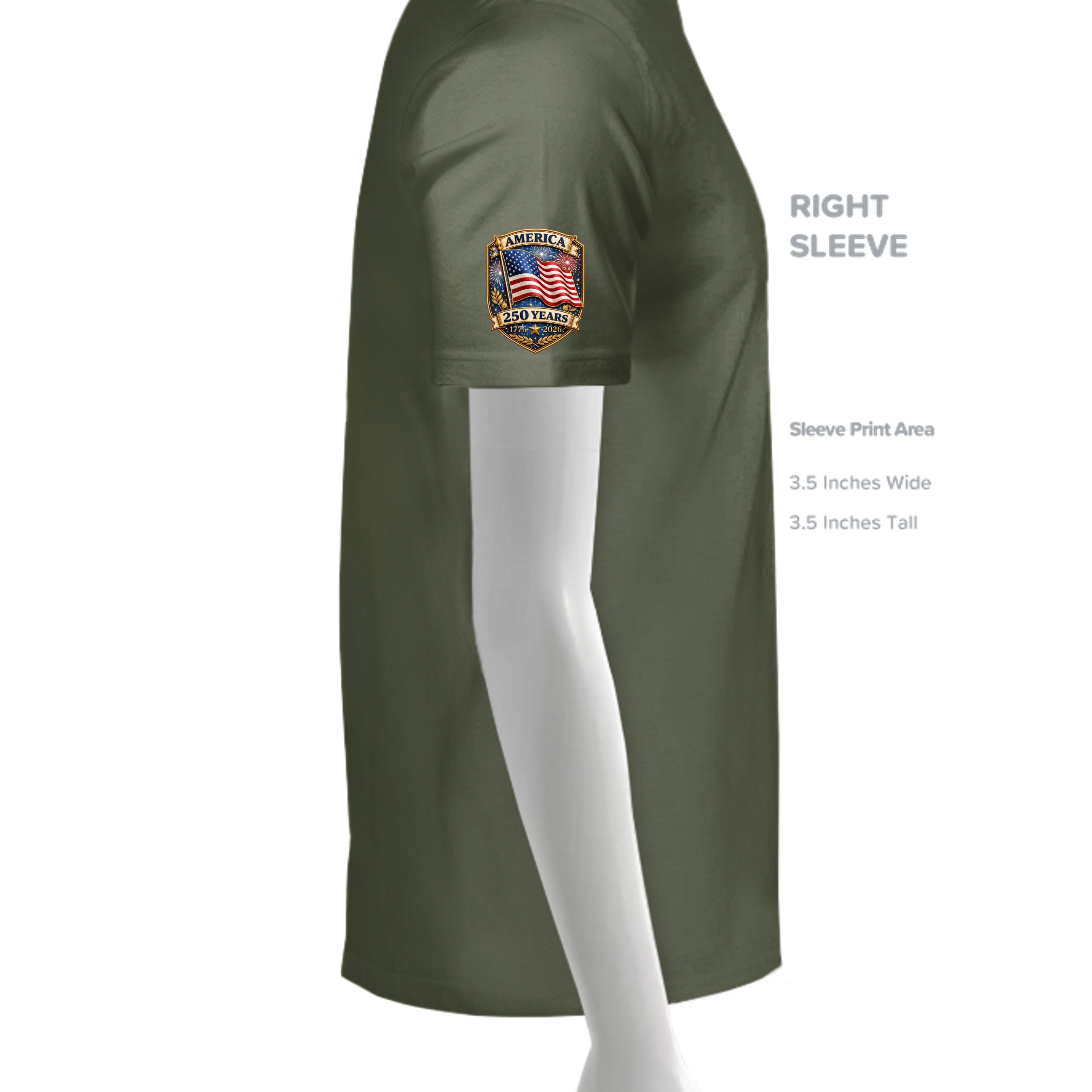 Military Green - 6405 - SLEEVE_RIGHT