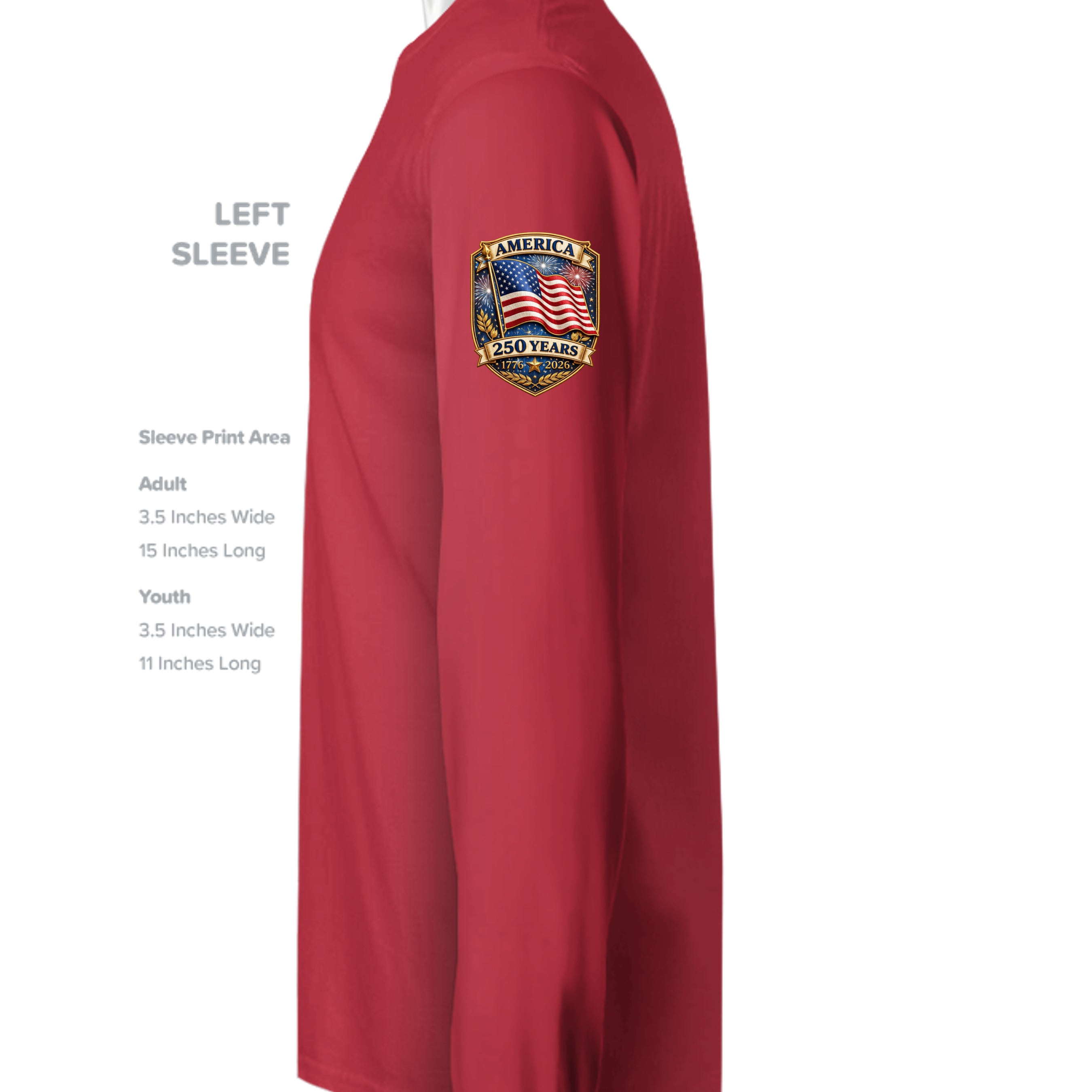 True Red - ST350LS - SLEEVE_LEFT