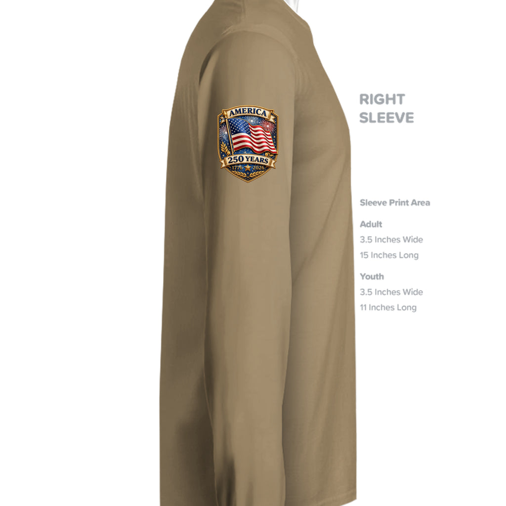 Coyote Brown - ST350LS - SLEEVE_RIGHT