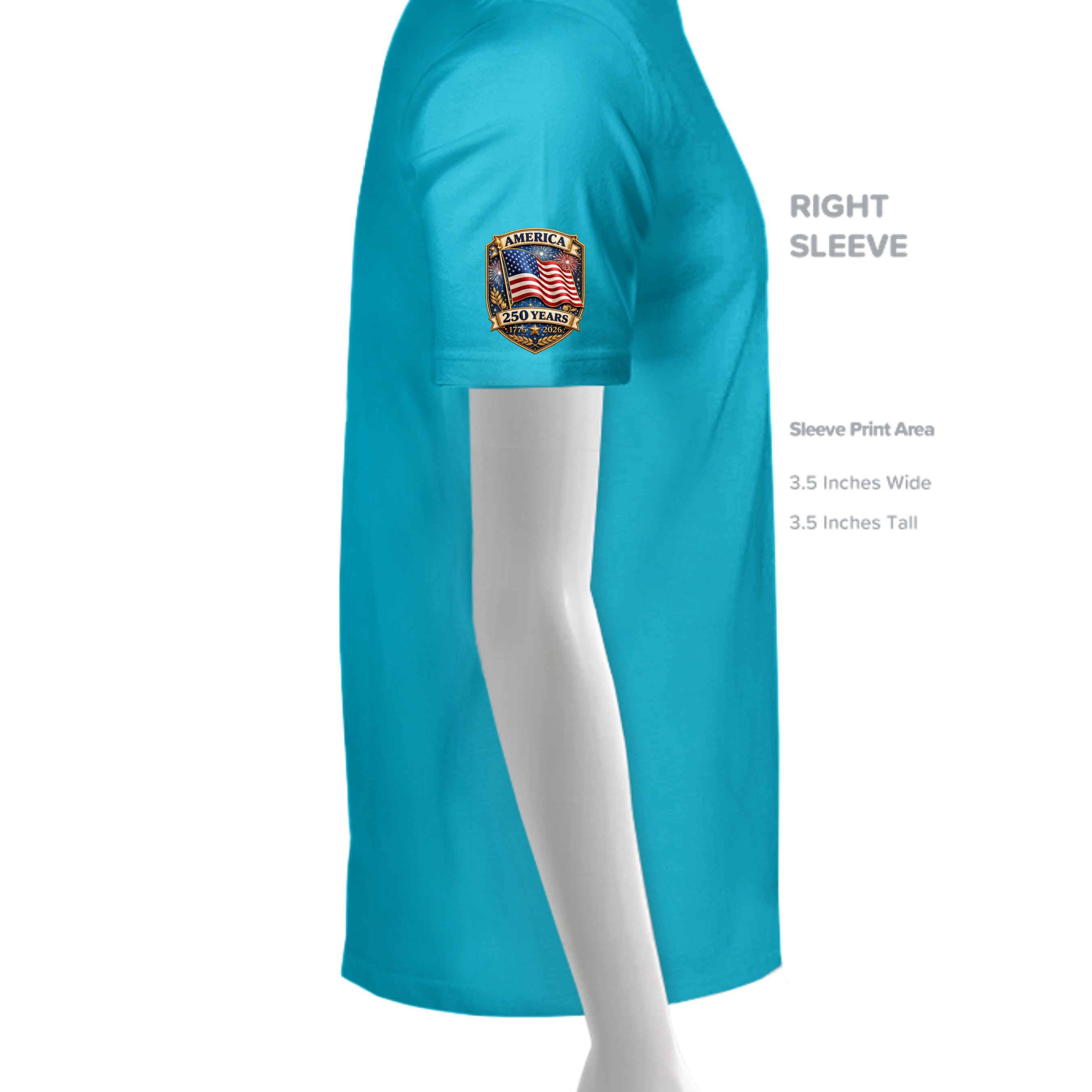 TURQUOISE - 6405 - SLEEVE_RIGHT