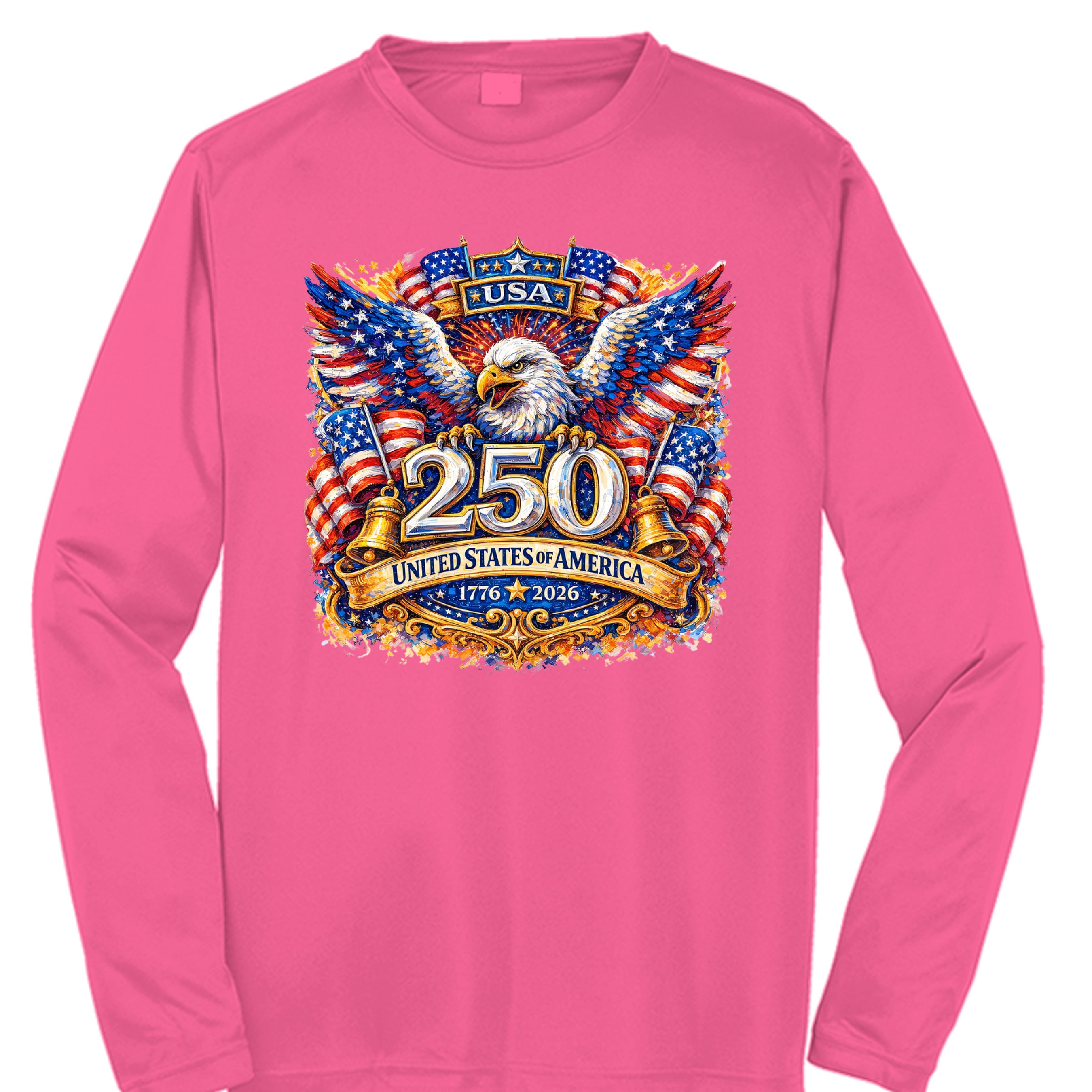 Neon Pink - ST350LS - FRONT