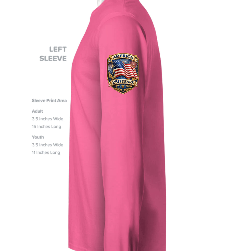 Neon Pink - ST350LS - SLEEVE_LEFT
