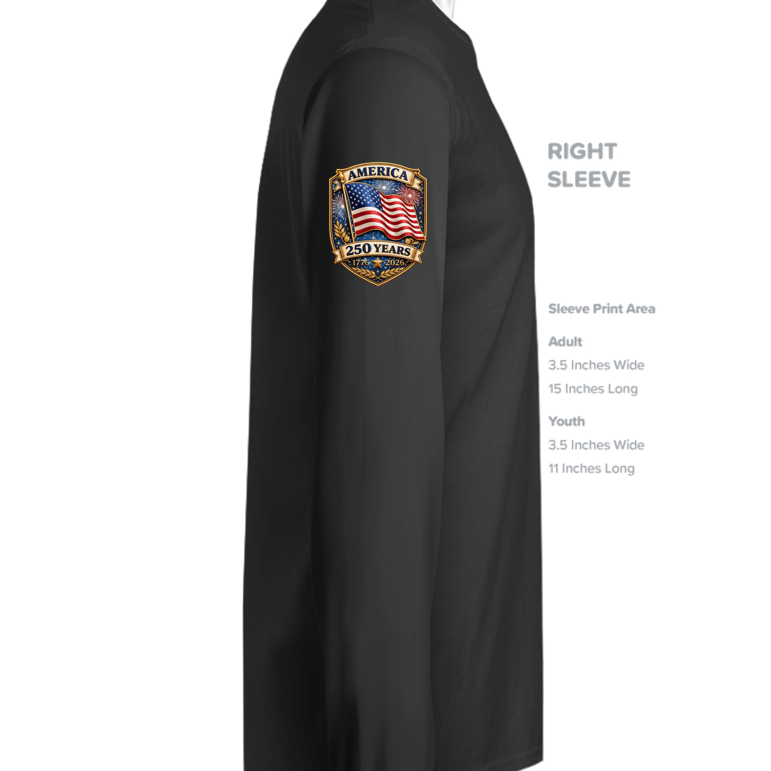 Black - ST350LS - SLEEVE_RIGHT