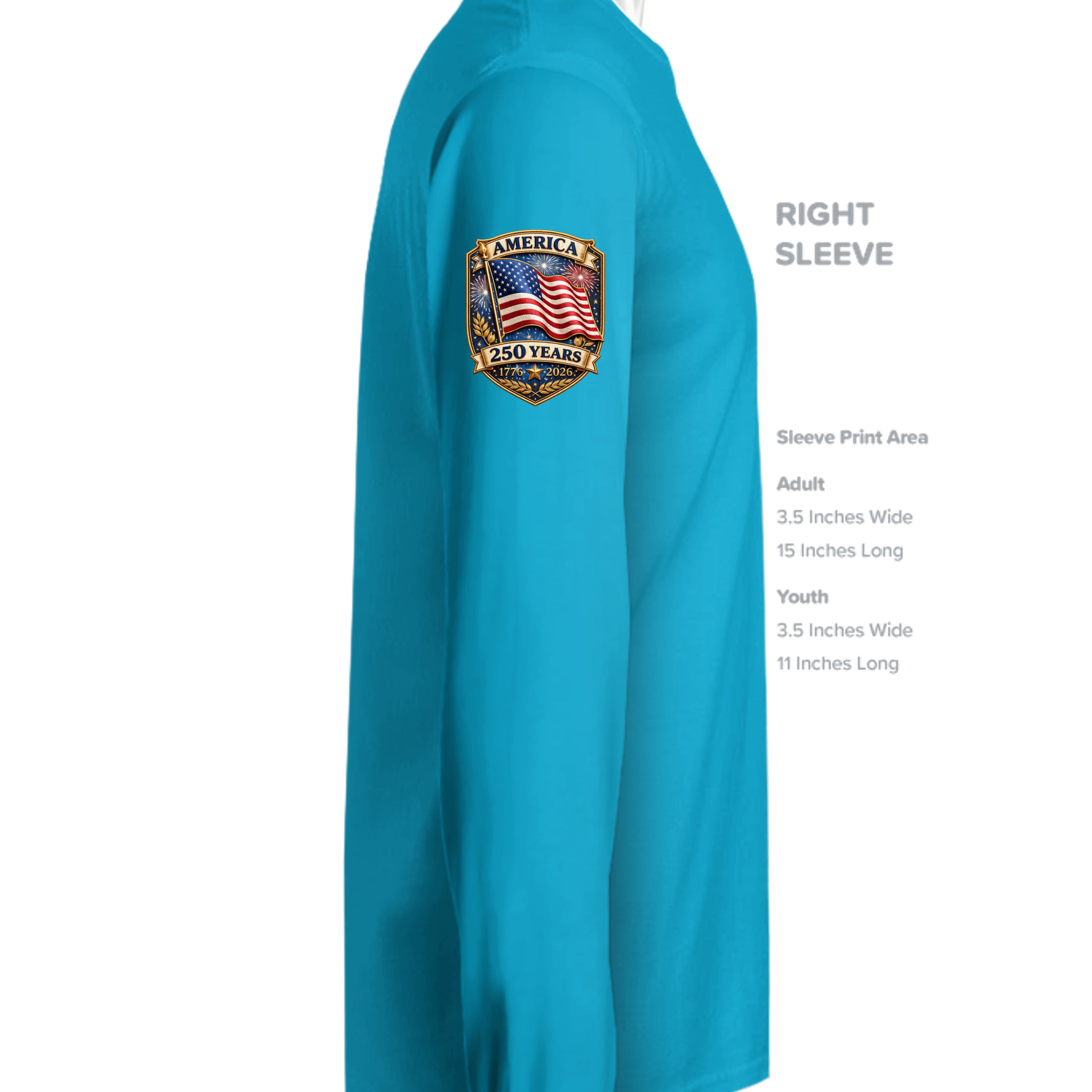 Atomic Blue - ST350LS - SLEEVE_RIGHT