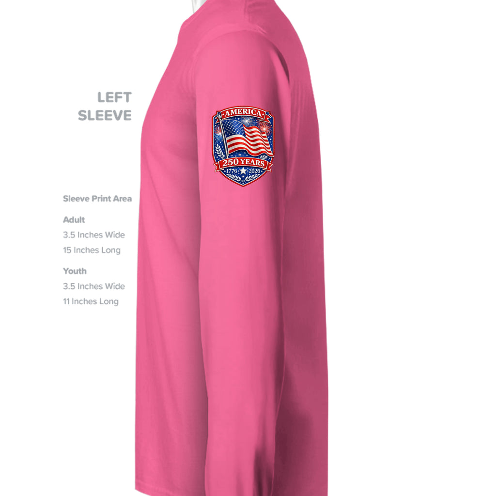 Neon Pink - ST350LS - SLEEVE_LEFT