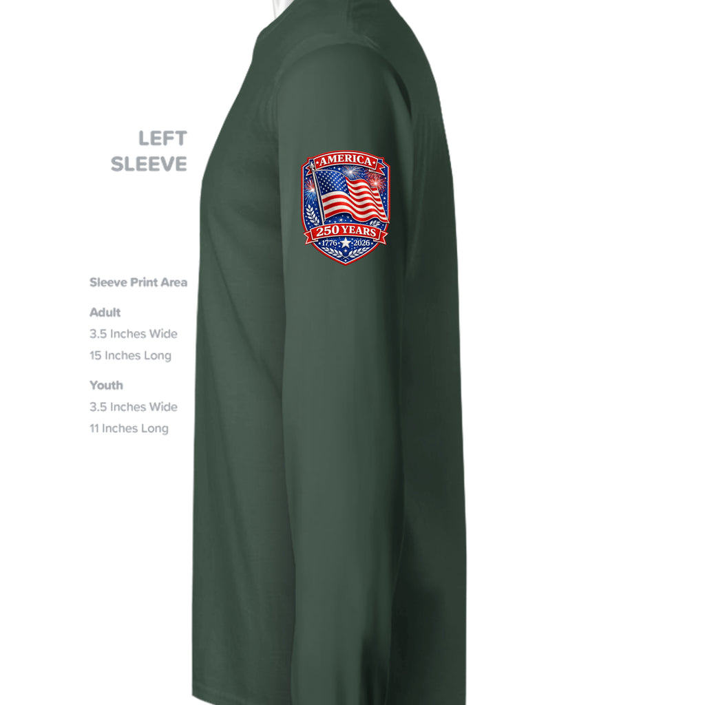 Forest Green - ST350LS - SLEEVE_LEFT