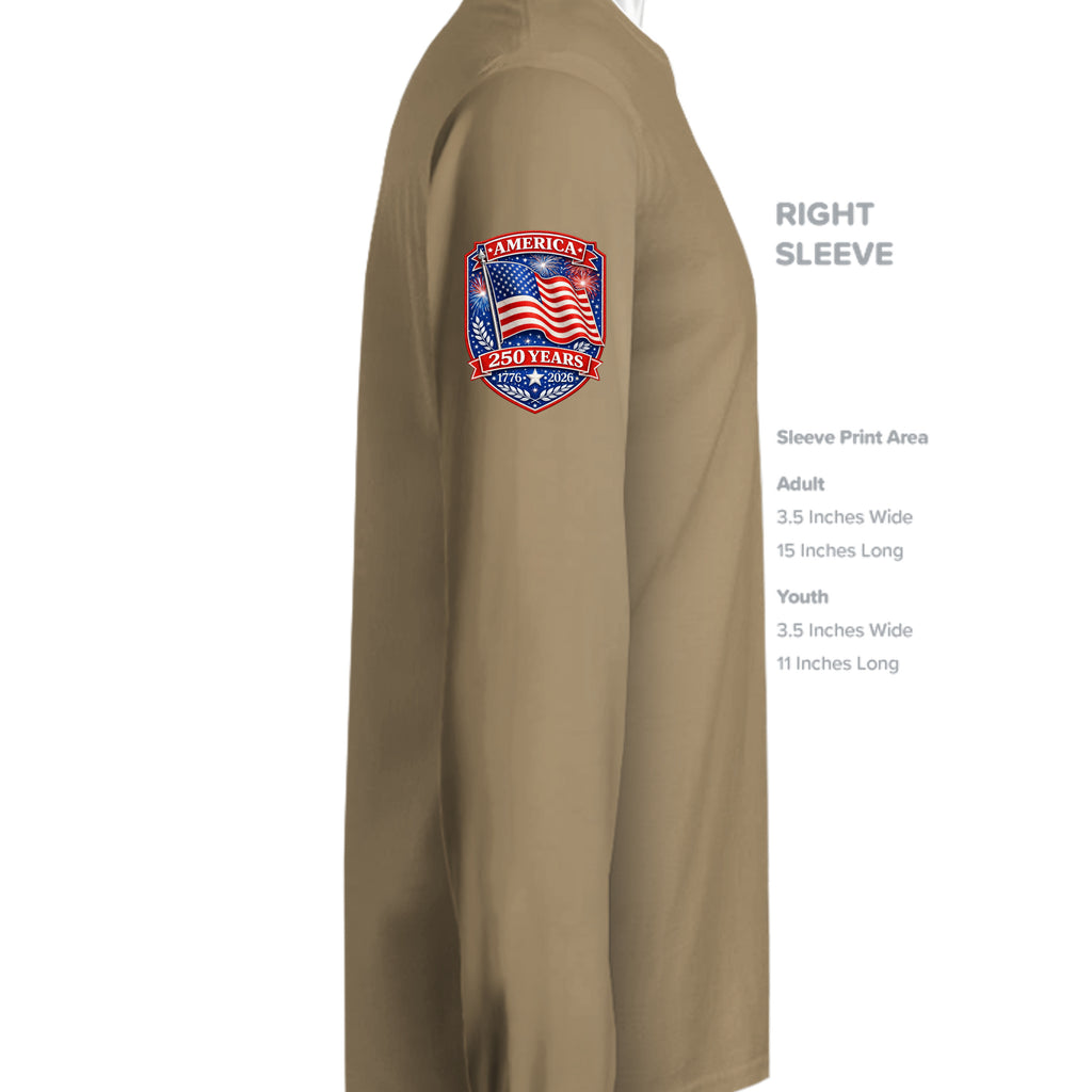 Coyote Brown - ST350LS - SLEEVE_RIGHT