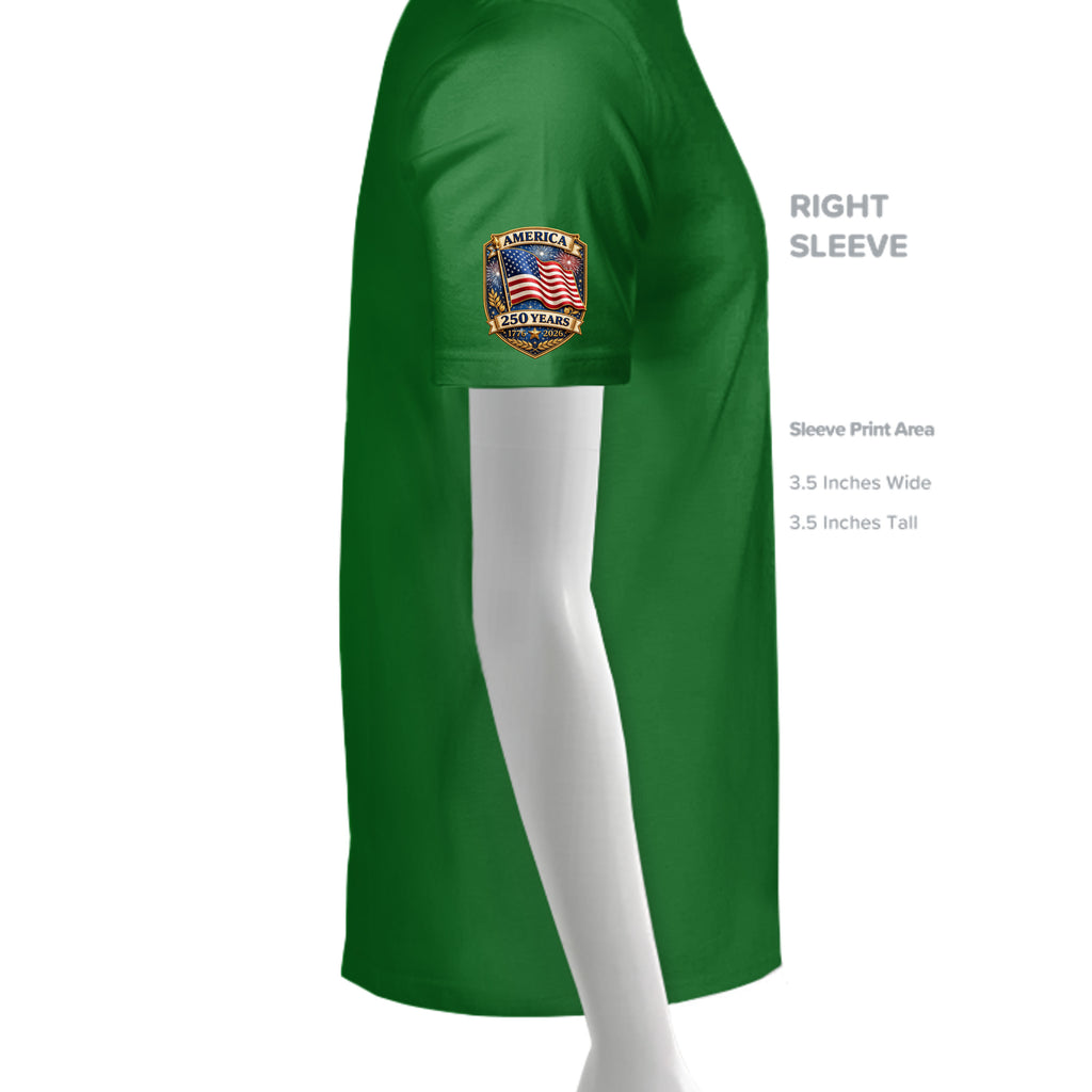 TURF GREEN - G500 - SLEEVE_RIGHT