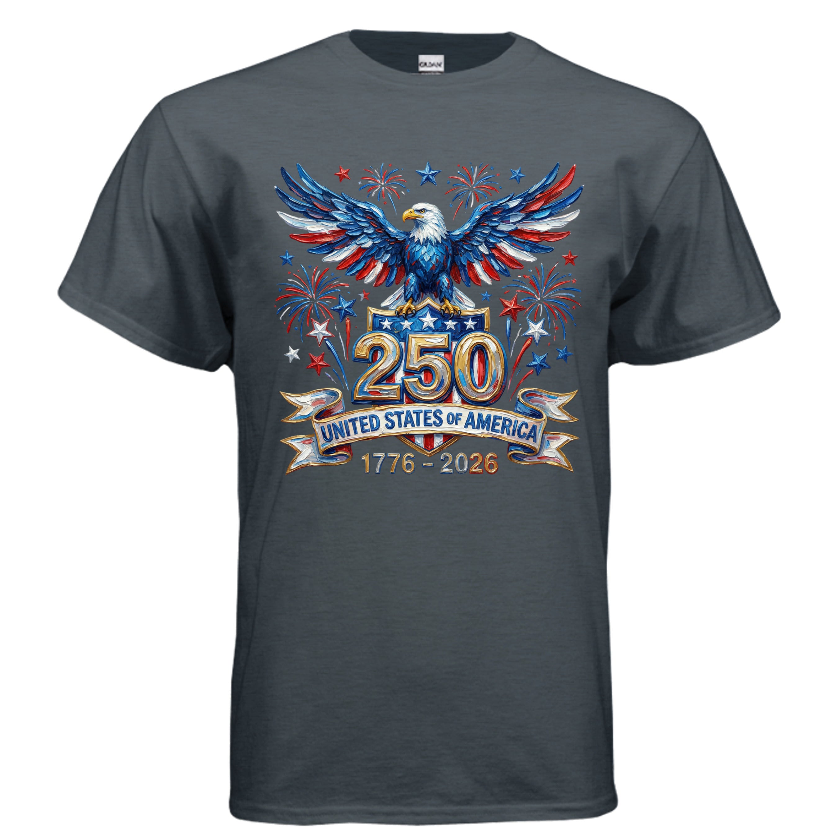 Heather Navy - G500 - FRONT