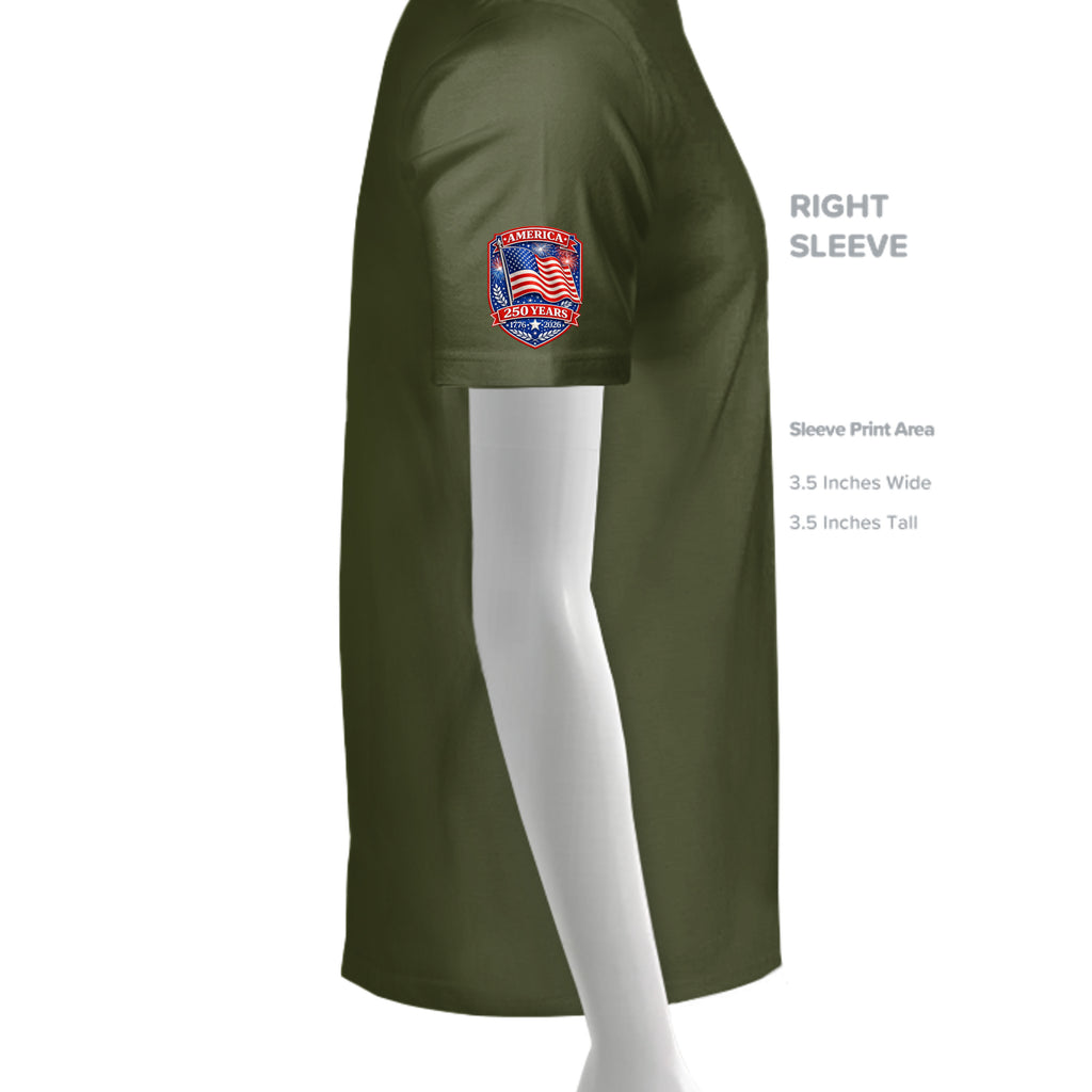 MILITARY GREEN - G500 - SLEEVE_RIGHT