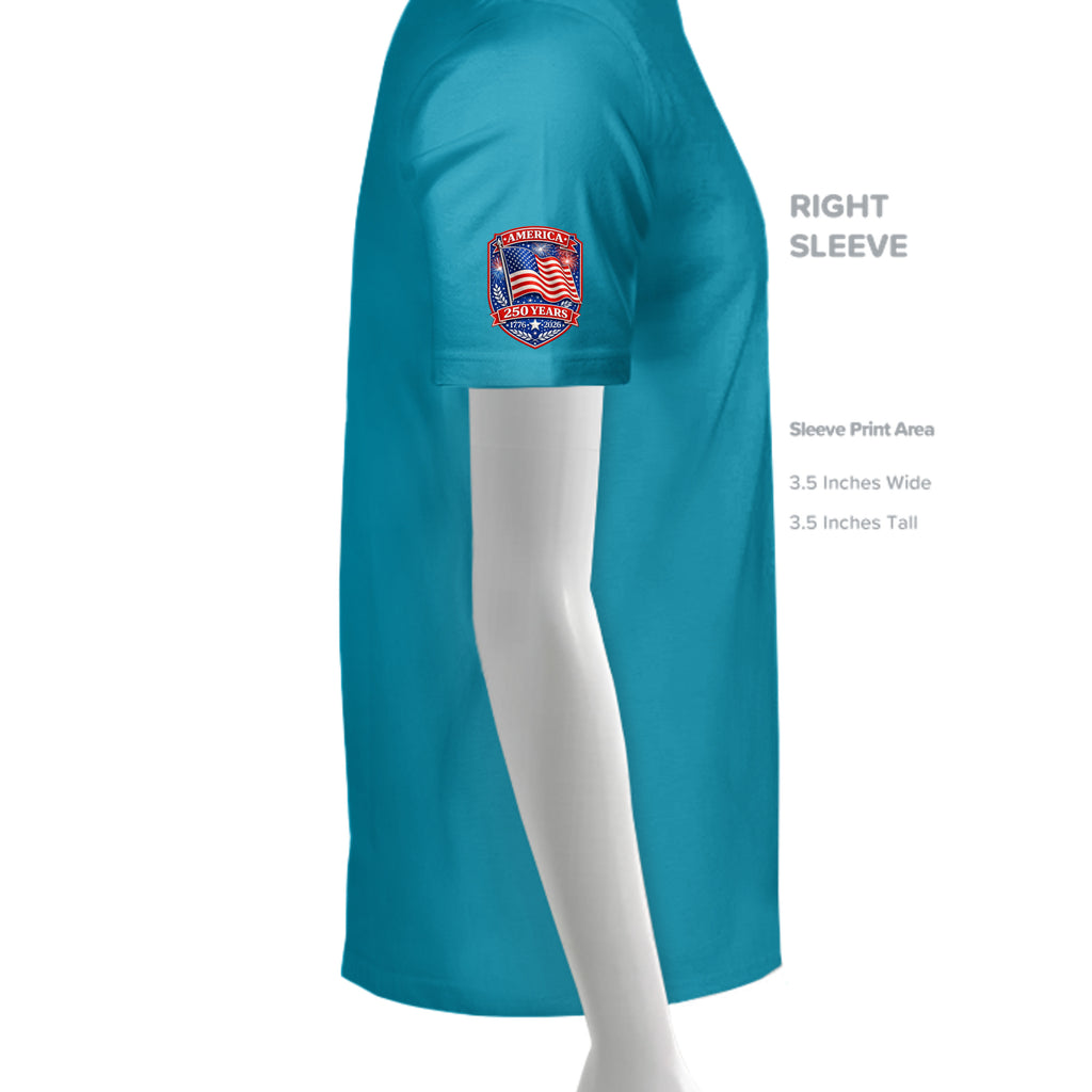 TROPICAL BLUE - G500 - SLEEVE_RIGHT